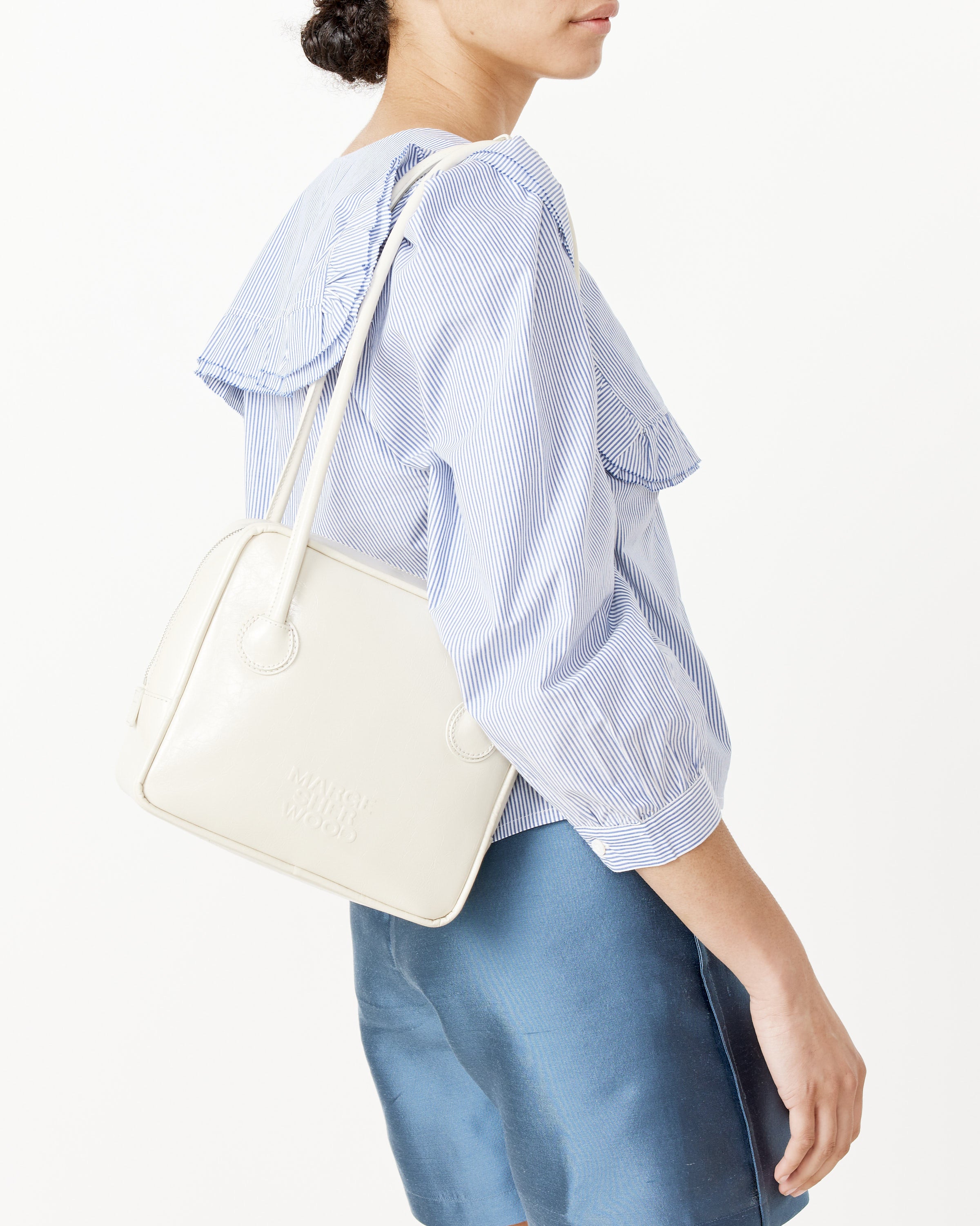 Marge Sherwood Mini Shoulder Bag in White