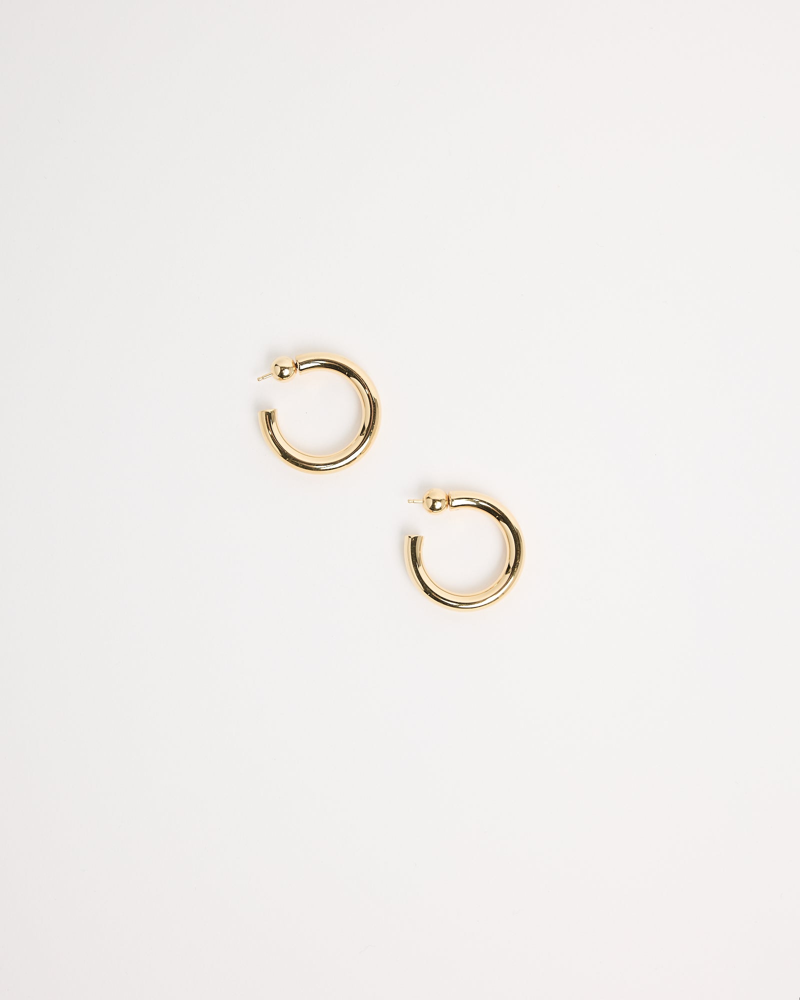 Small Everyday Hoops in 18K Gold Vermeil