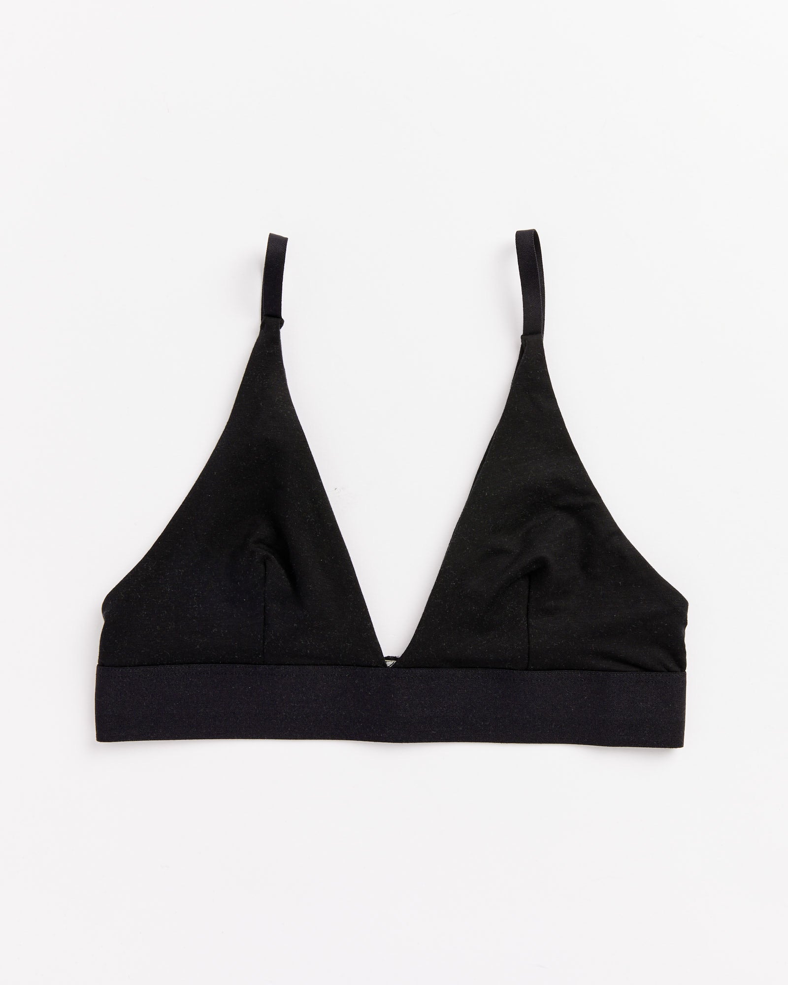 Baserange Triangle Bra Black - Black / XS (216332)