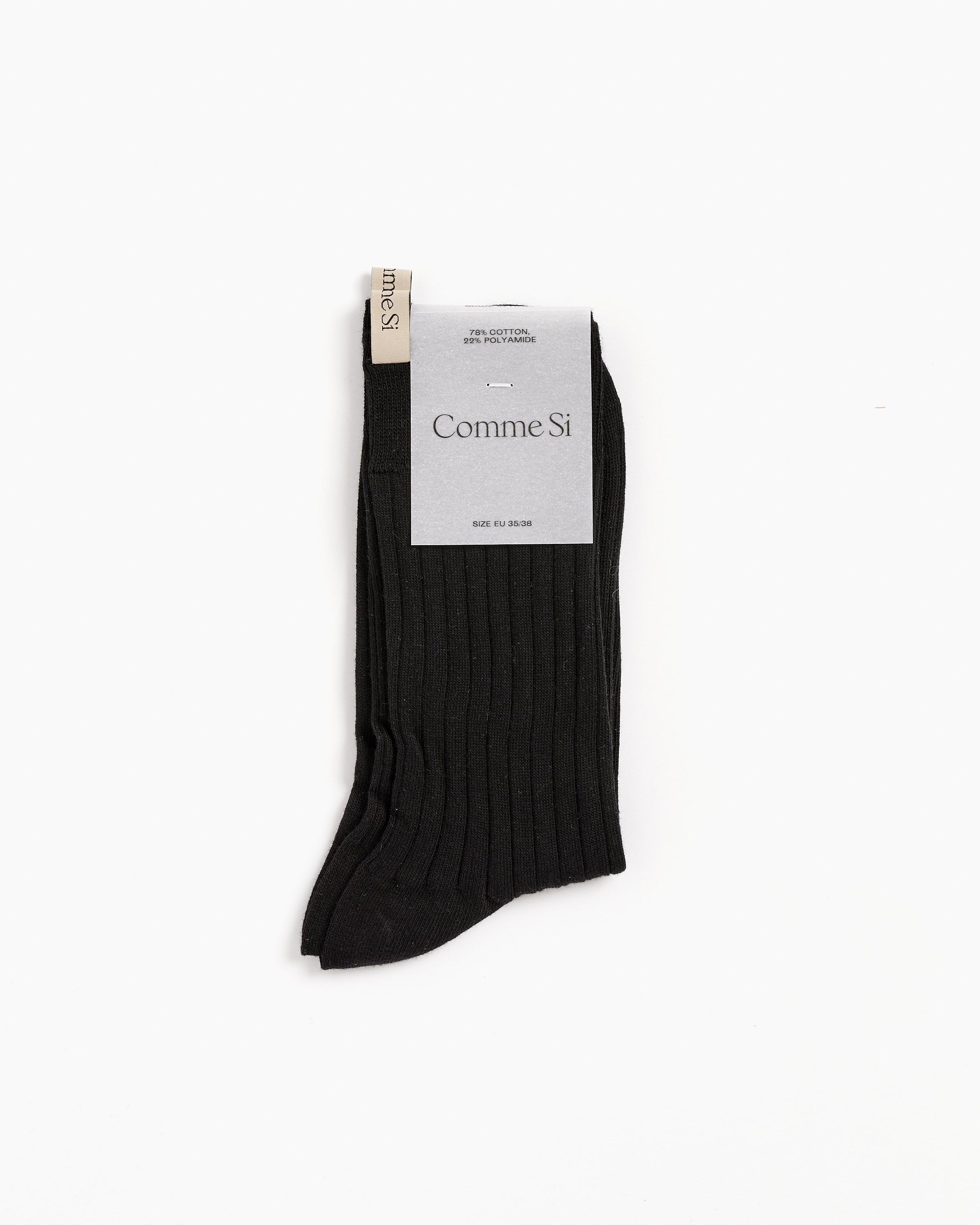 The Yves Socks in Black