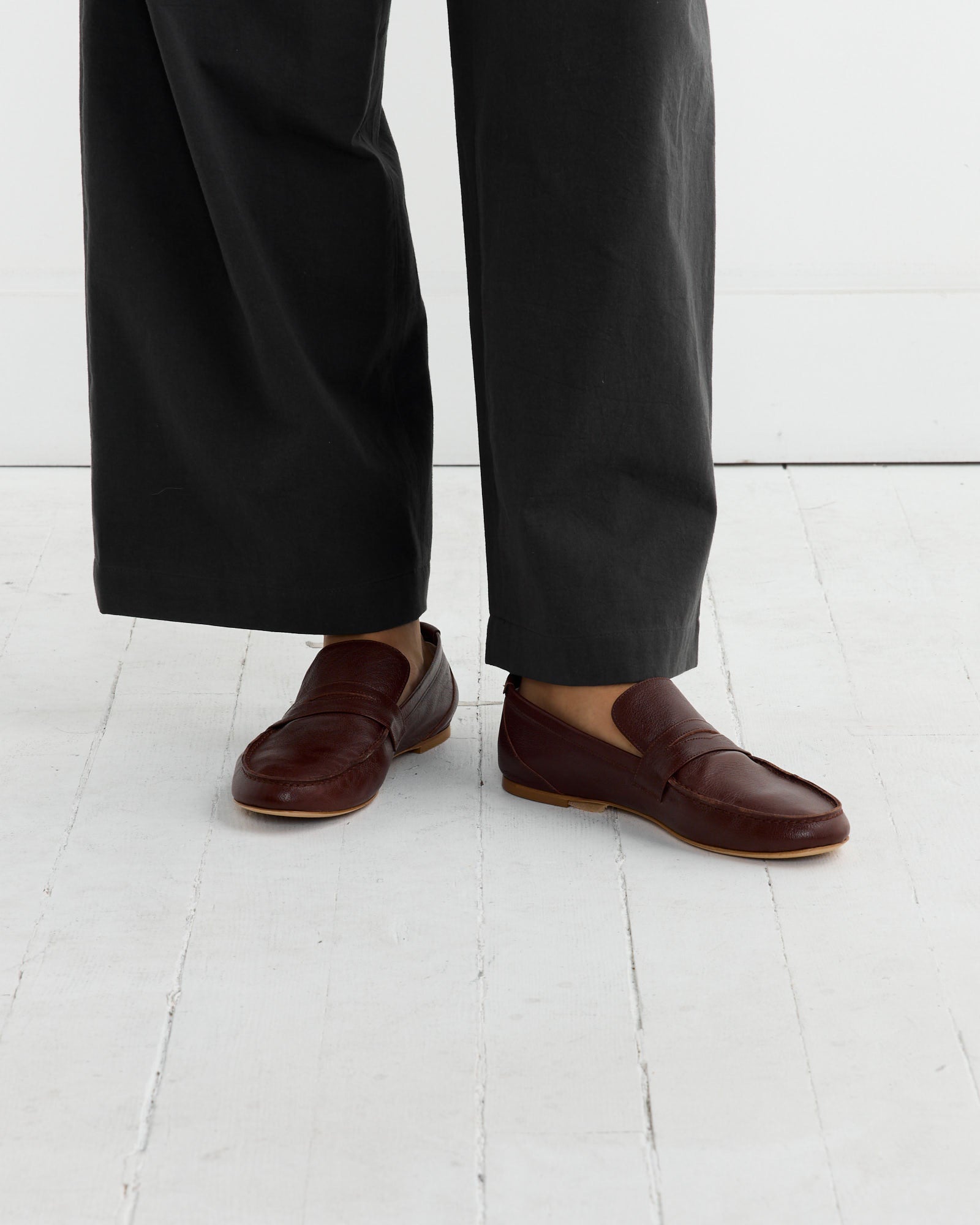 Penny Loafer in Oxblood - Oxblood / 39 (232165)