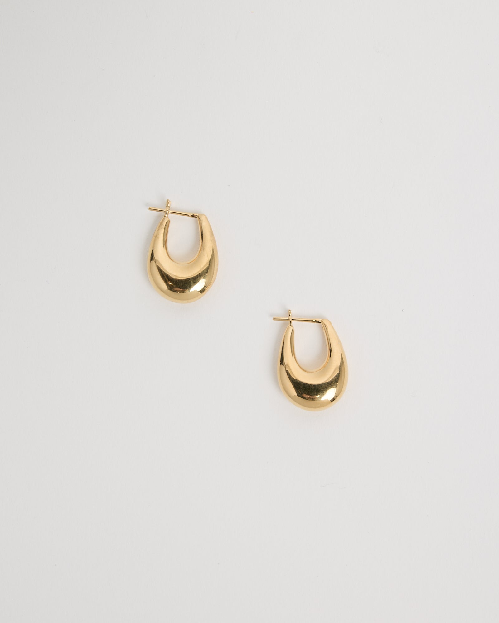 Small Etruscan Hoops in 18K Gold Vermeil