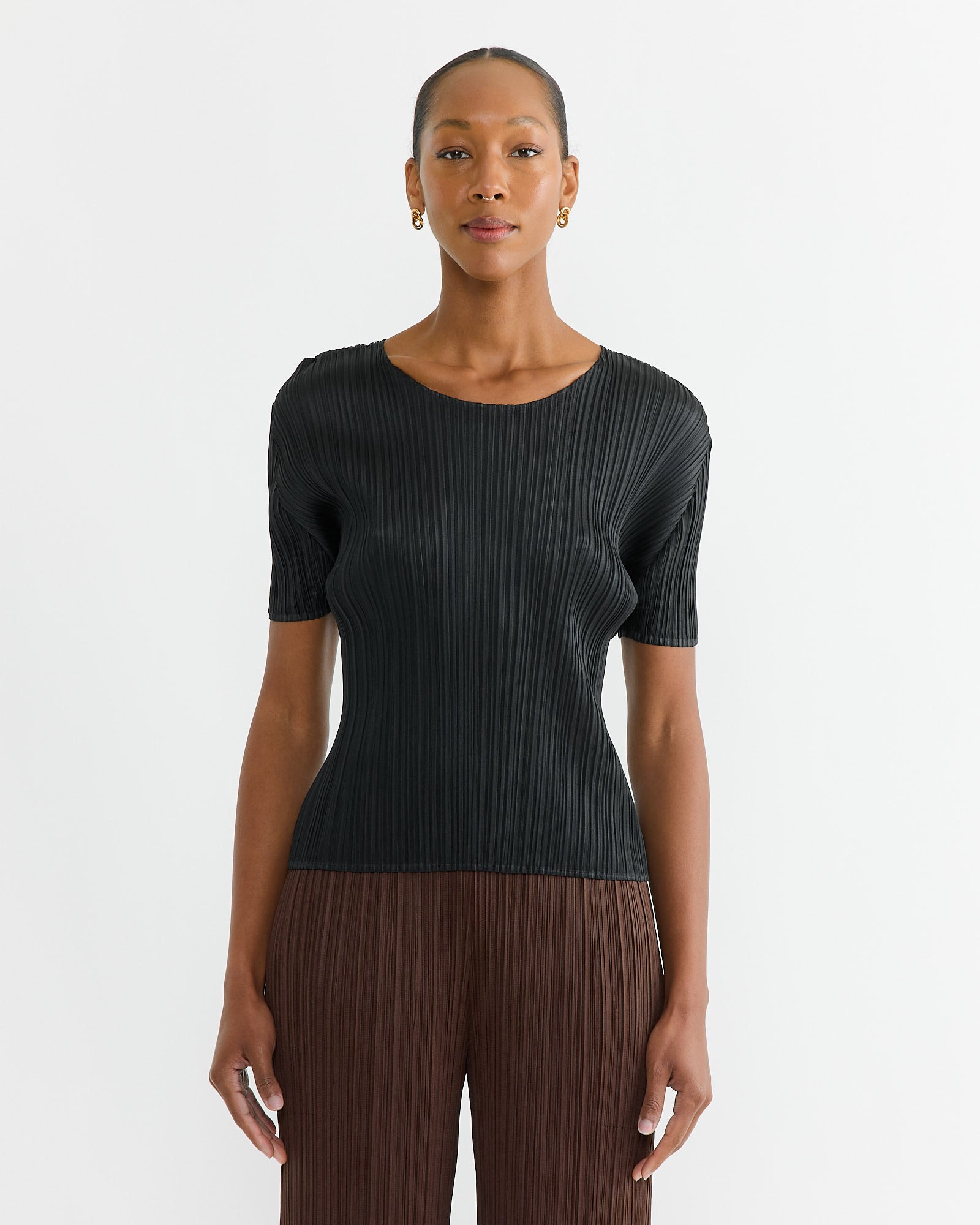 Basics Top in Black - Black / 5 (242010)