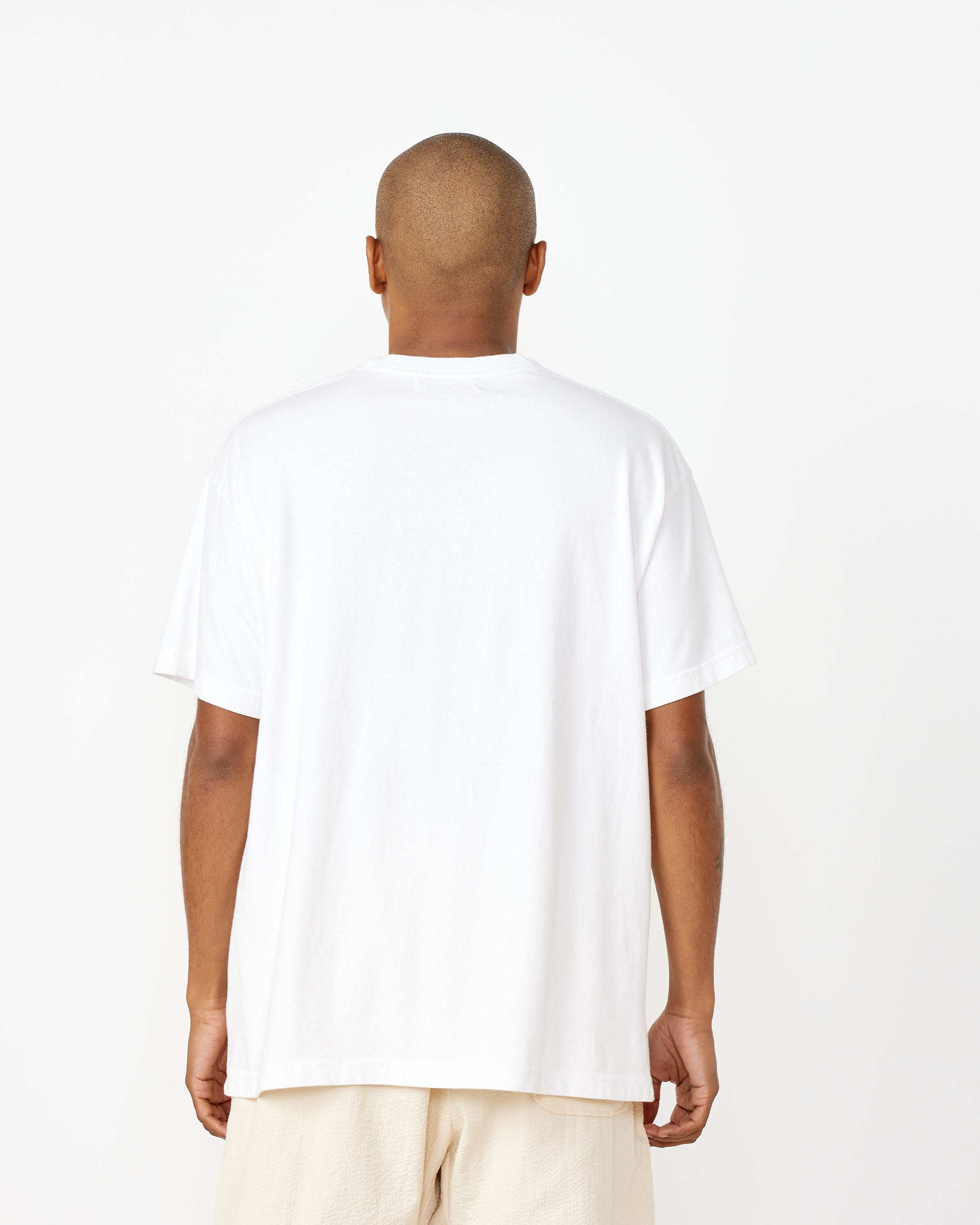 Big Pocket Tee in White