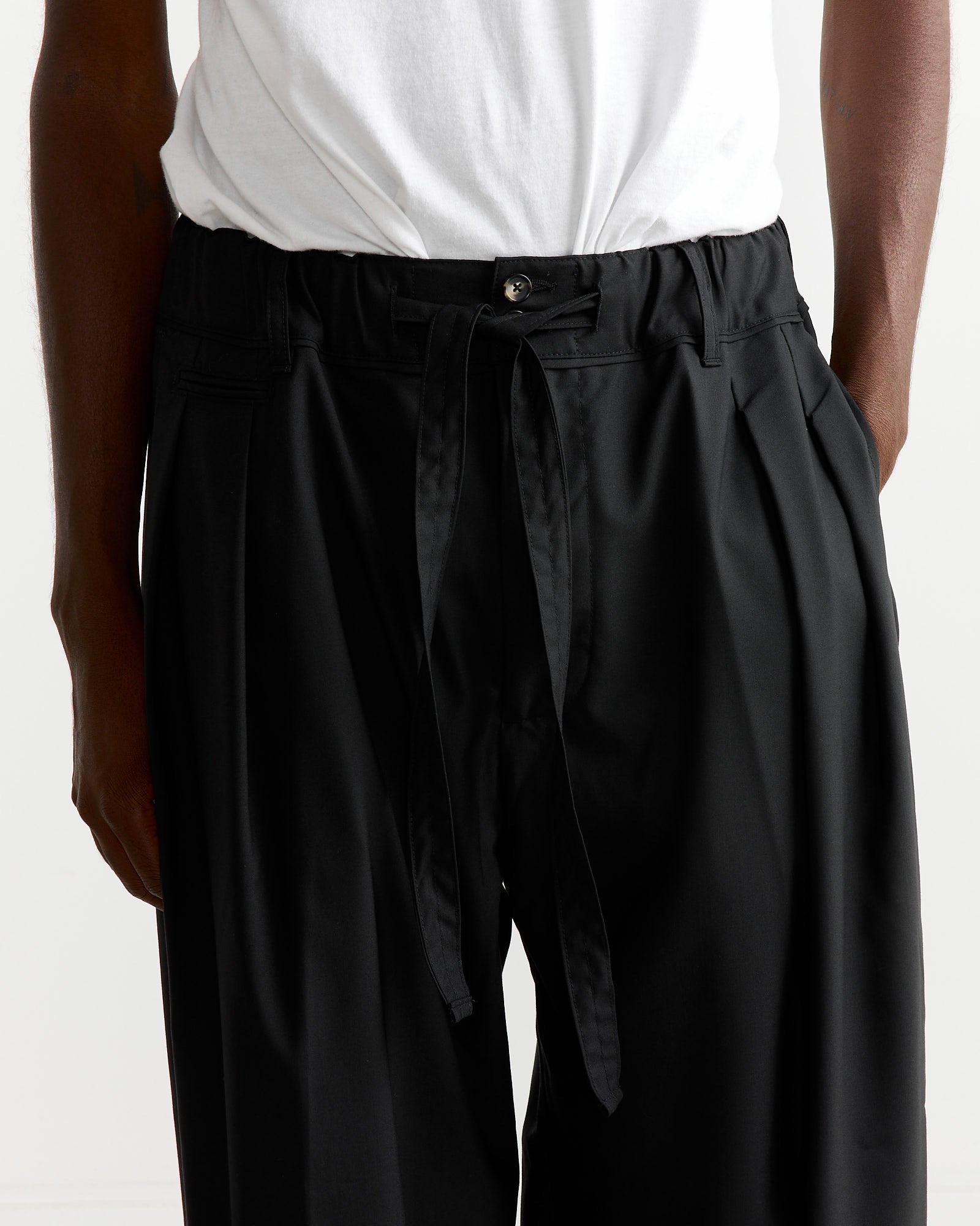 Essential Hakama Pant in Black