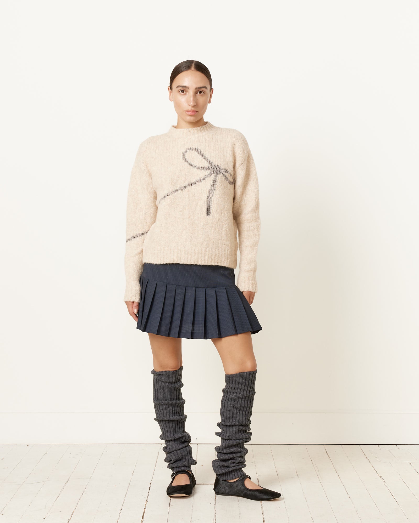 Paloma Wool Tana Sweater - Ecru / S (250164)