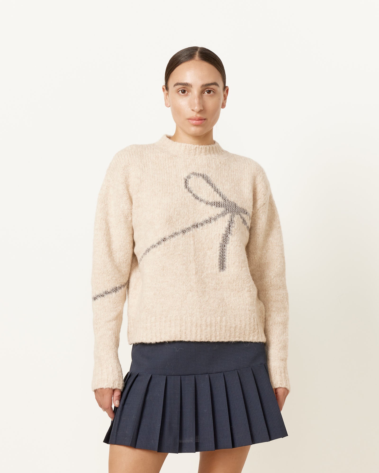 Paloma Wool Tana Sweater - Ecru / S (250164)