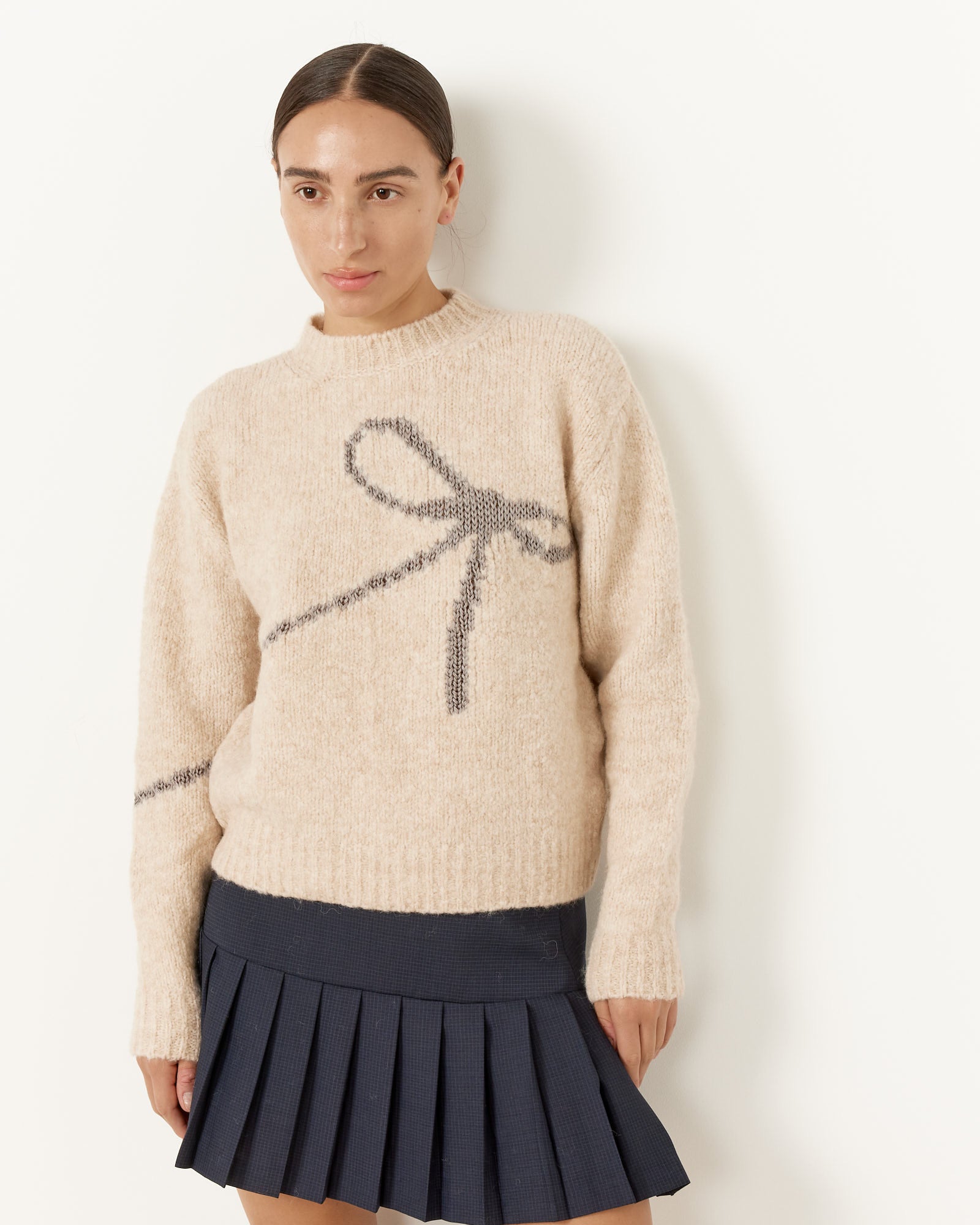 Paloma Wool Tana Sweater - Ecru / S (250164)