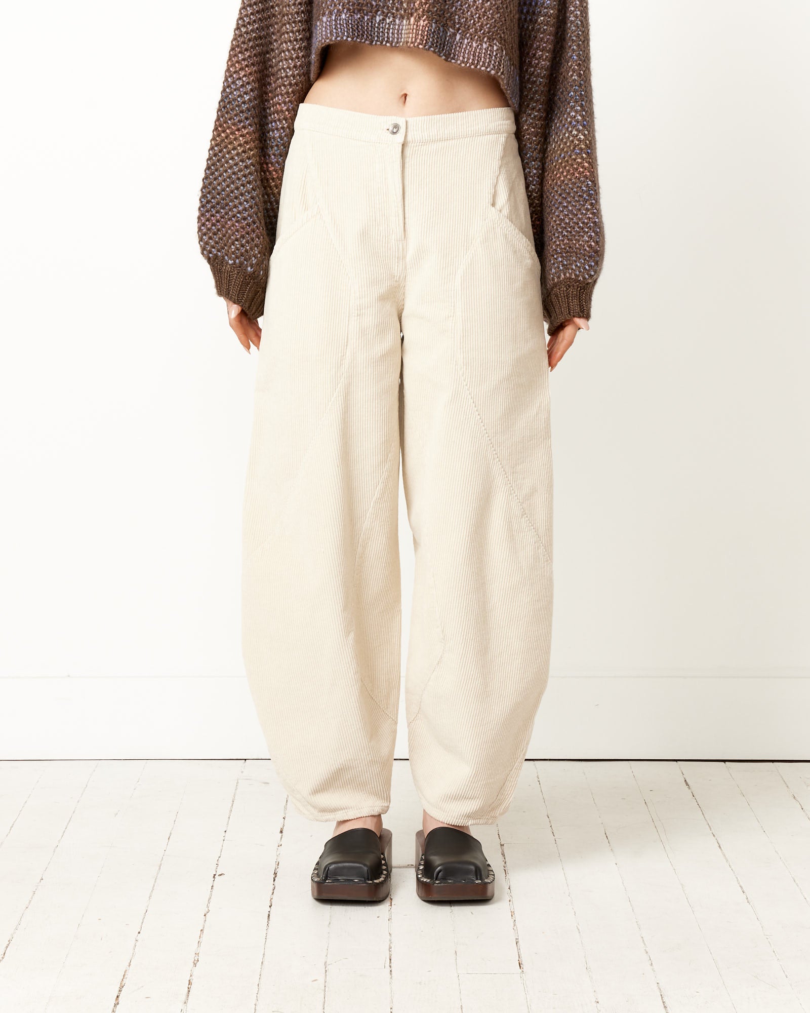 Henrik Vibskov Digi Corduroy Pant - Fog / S (250533)