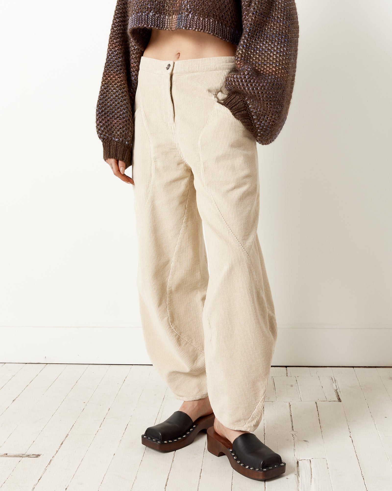 Henrik Vibskov Digi Corduroy Pant - Fog / S (250533)