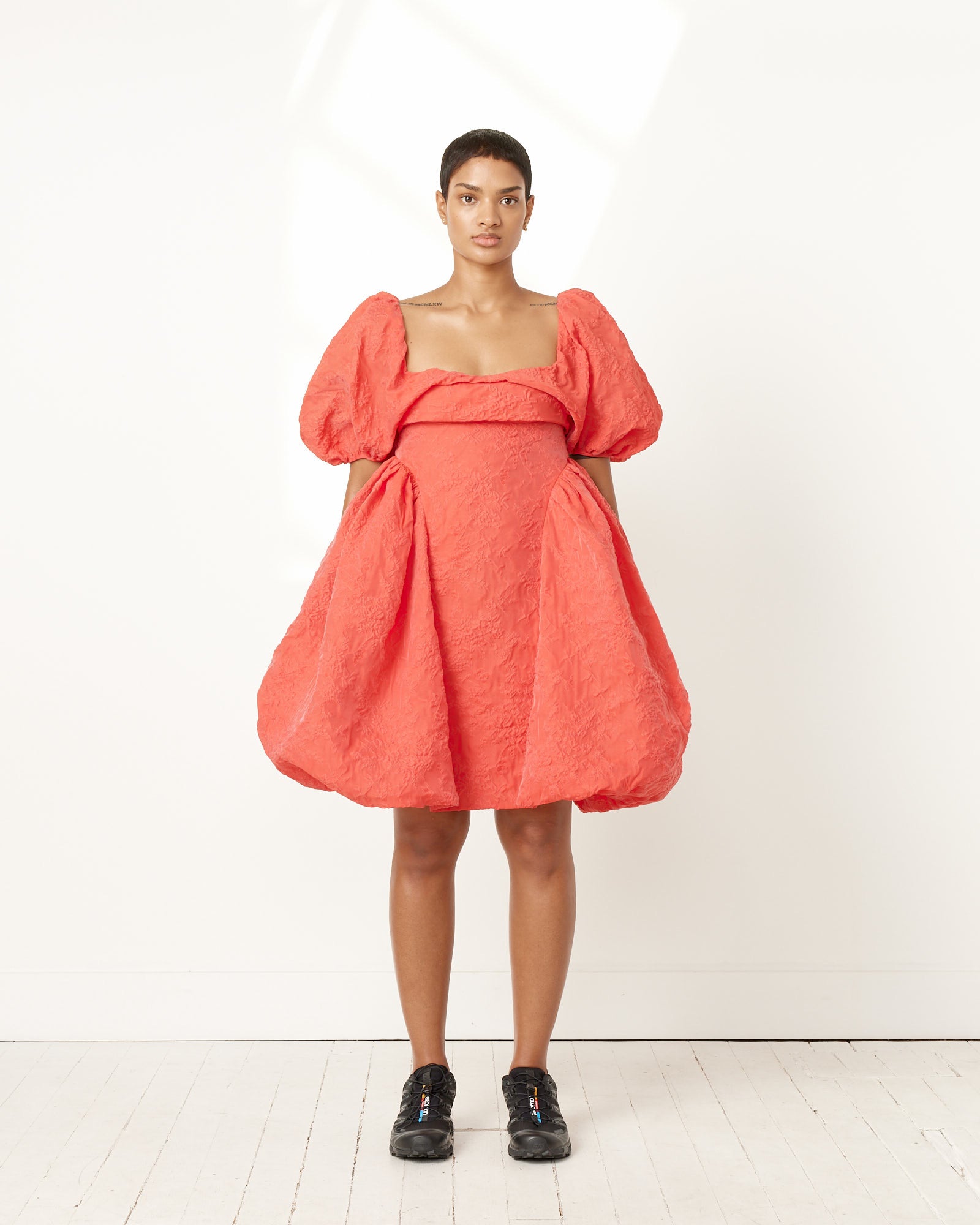 Cecilie Bahnsen Sidra Dress - Poppy Red / 8 (250832)