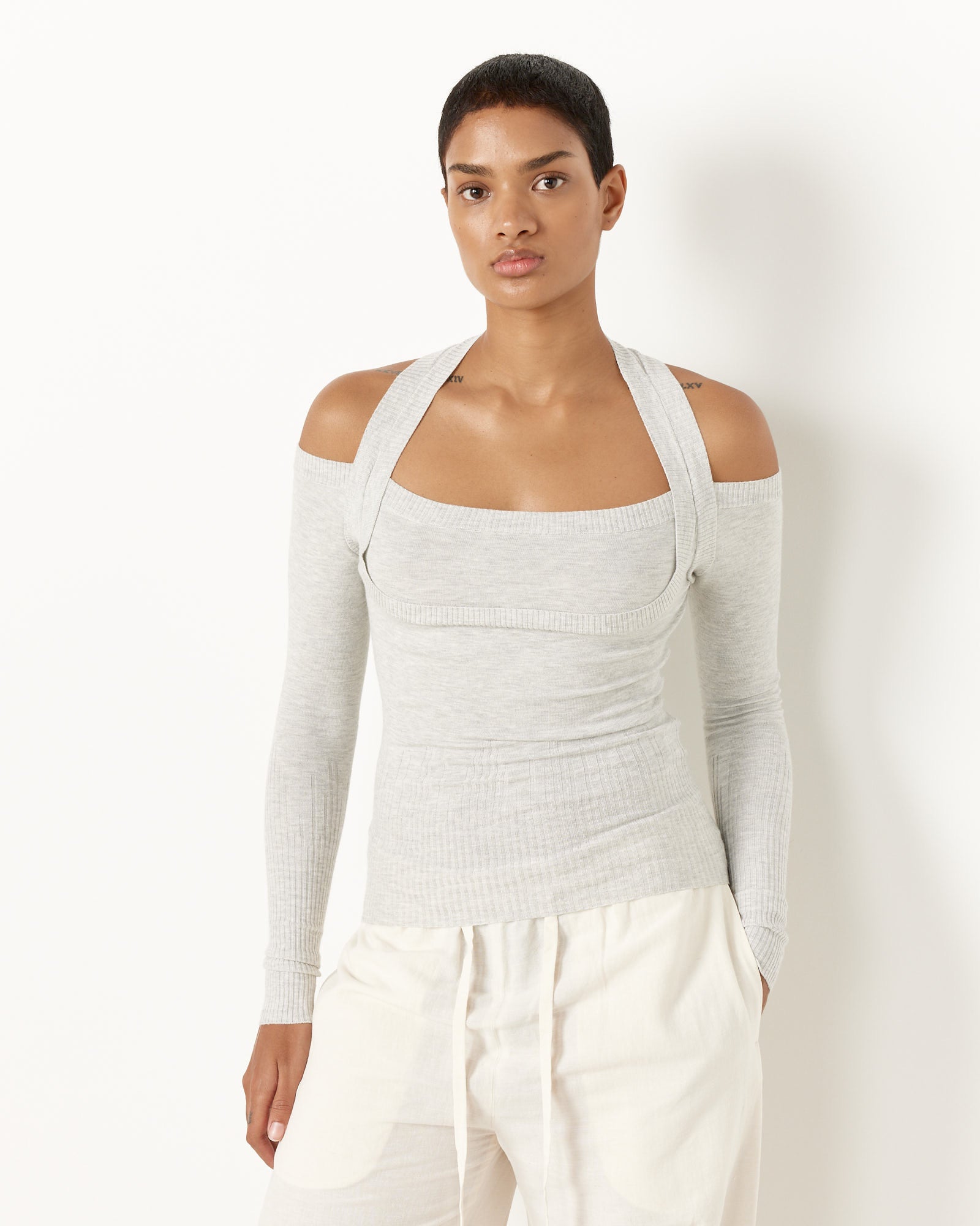 Latte Jumper - Grey / M (251044)