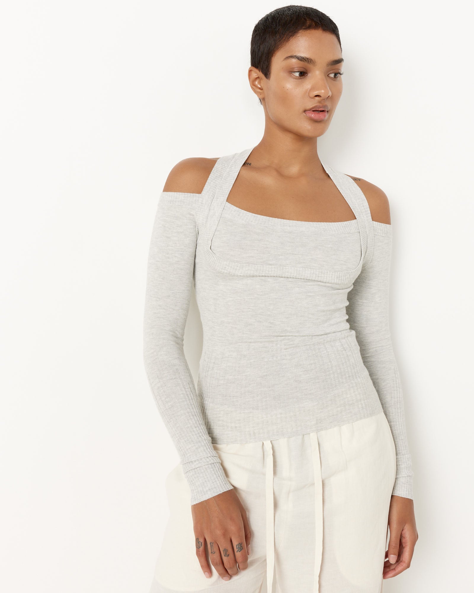 Latte Jumper - Grey / M (251044)