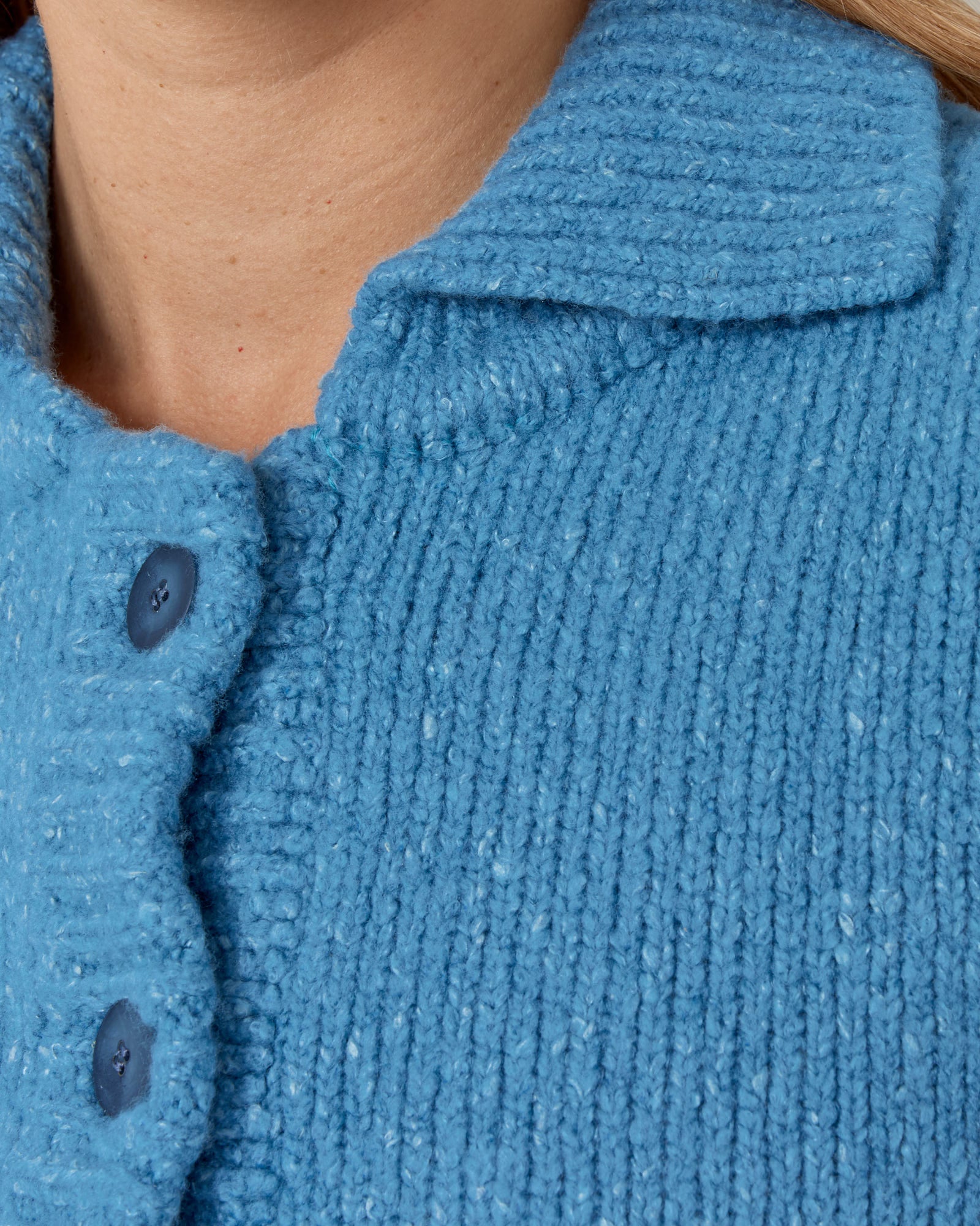 Mundaka Bubble Cardigan - Blue / S (251386)