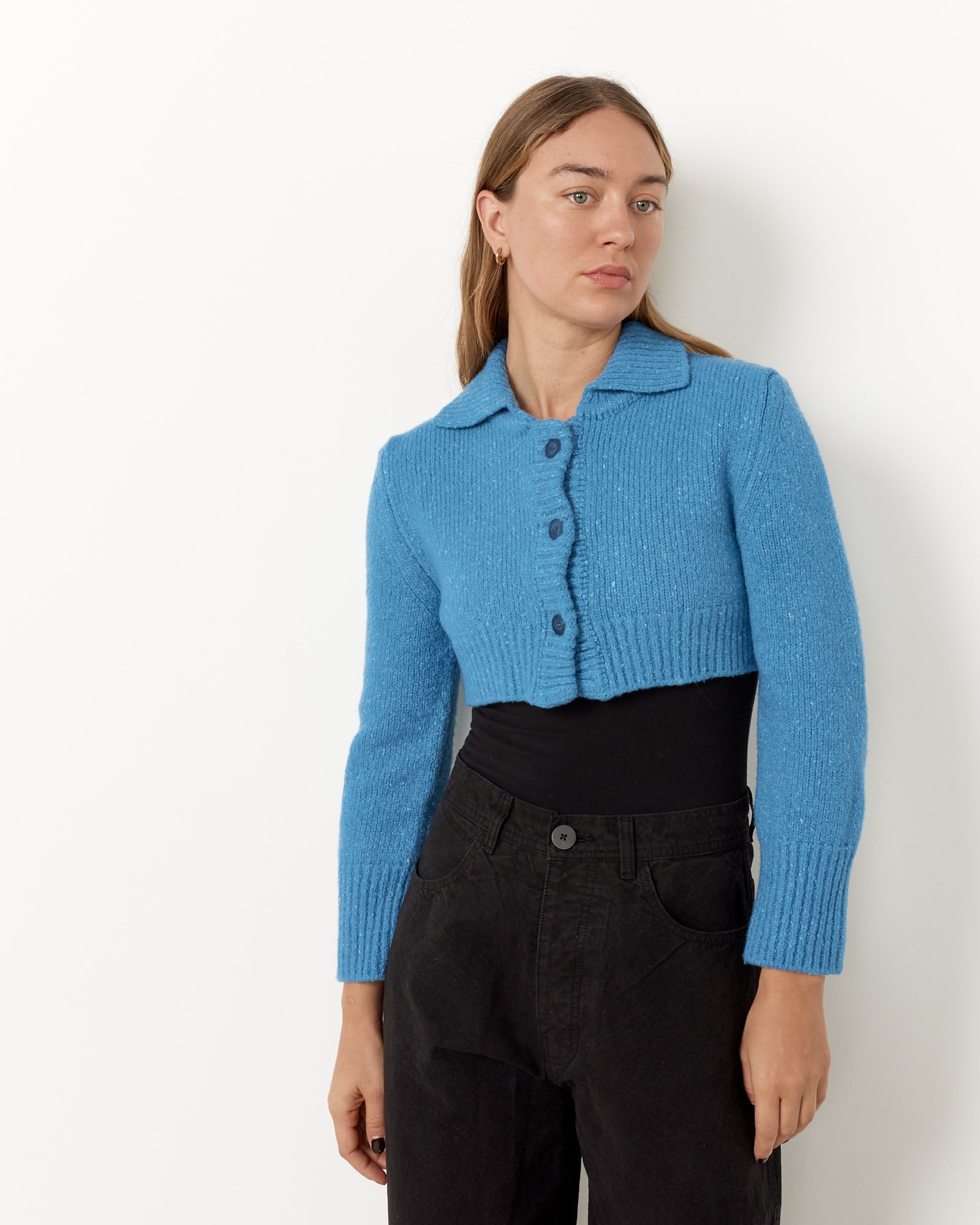 Mundaka Bubble Cardigan - Blue / S (251386)