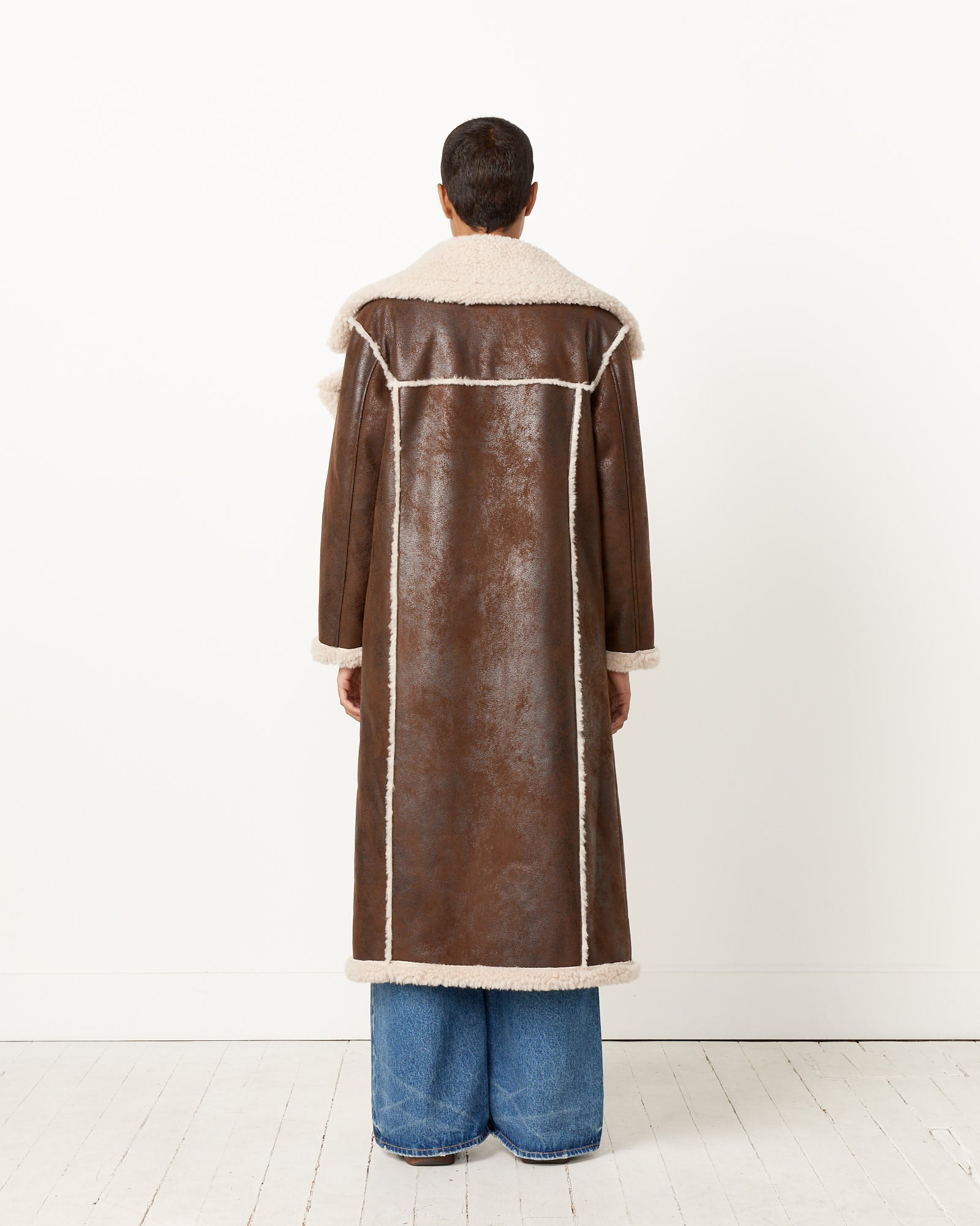 Simon Miller Jetz Coat - Choco Brown / S (251471)