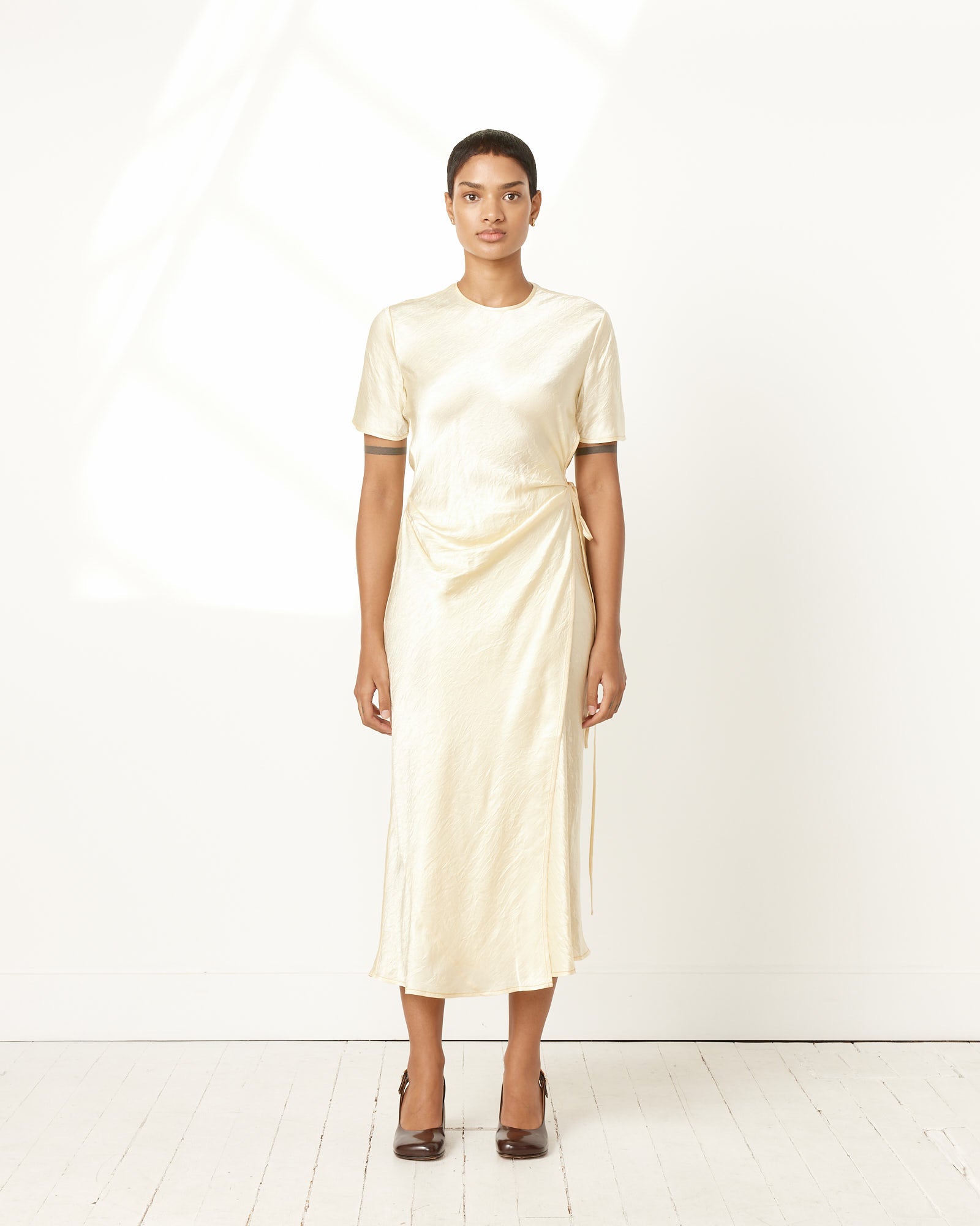 Acne Studios 991 Dress - Pastel Yellow / 36 (251514)