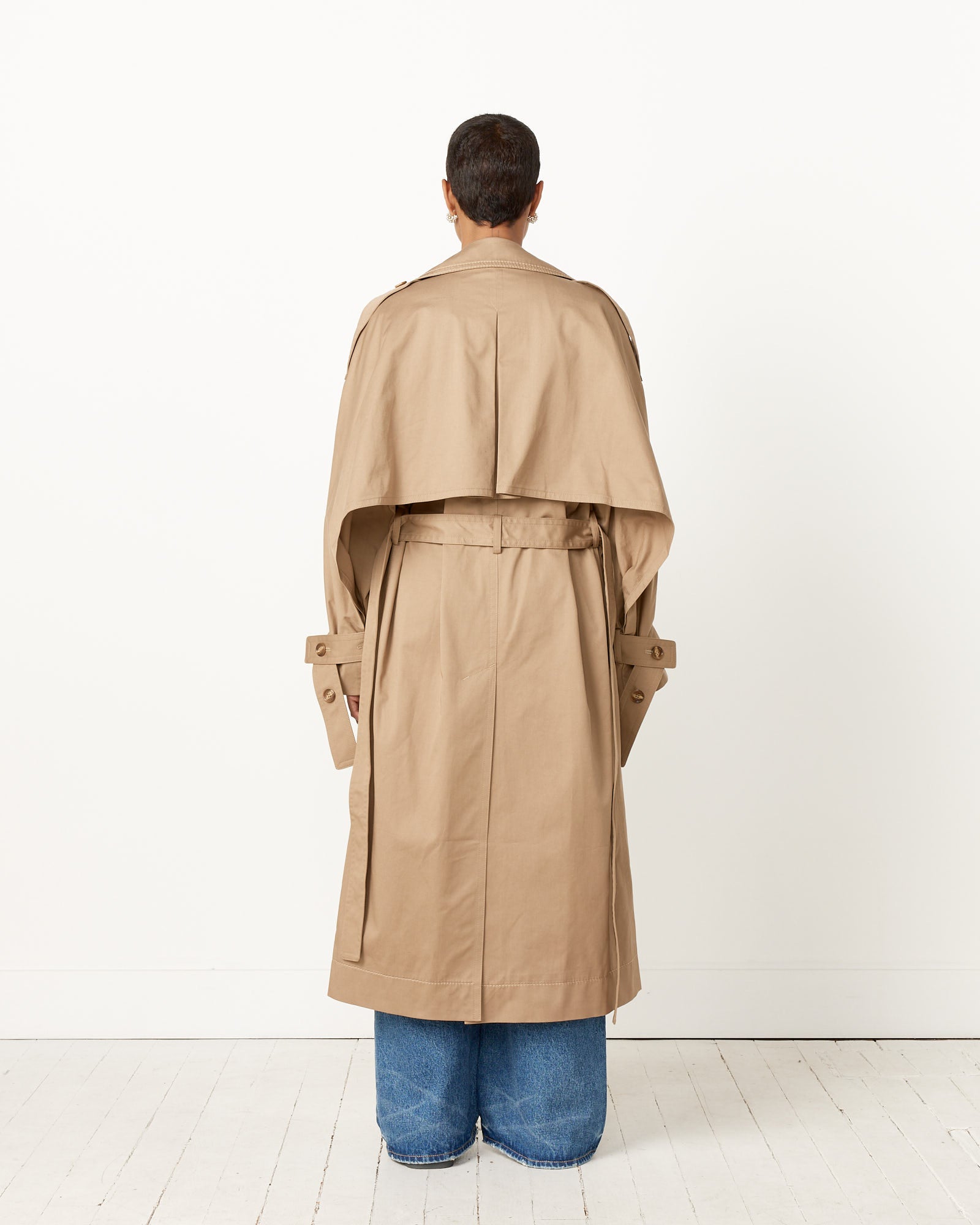 Acne Studios 819 Trenchcoat - Cold Beige / 36 (251523)