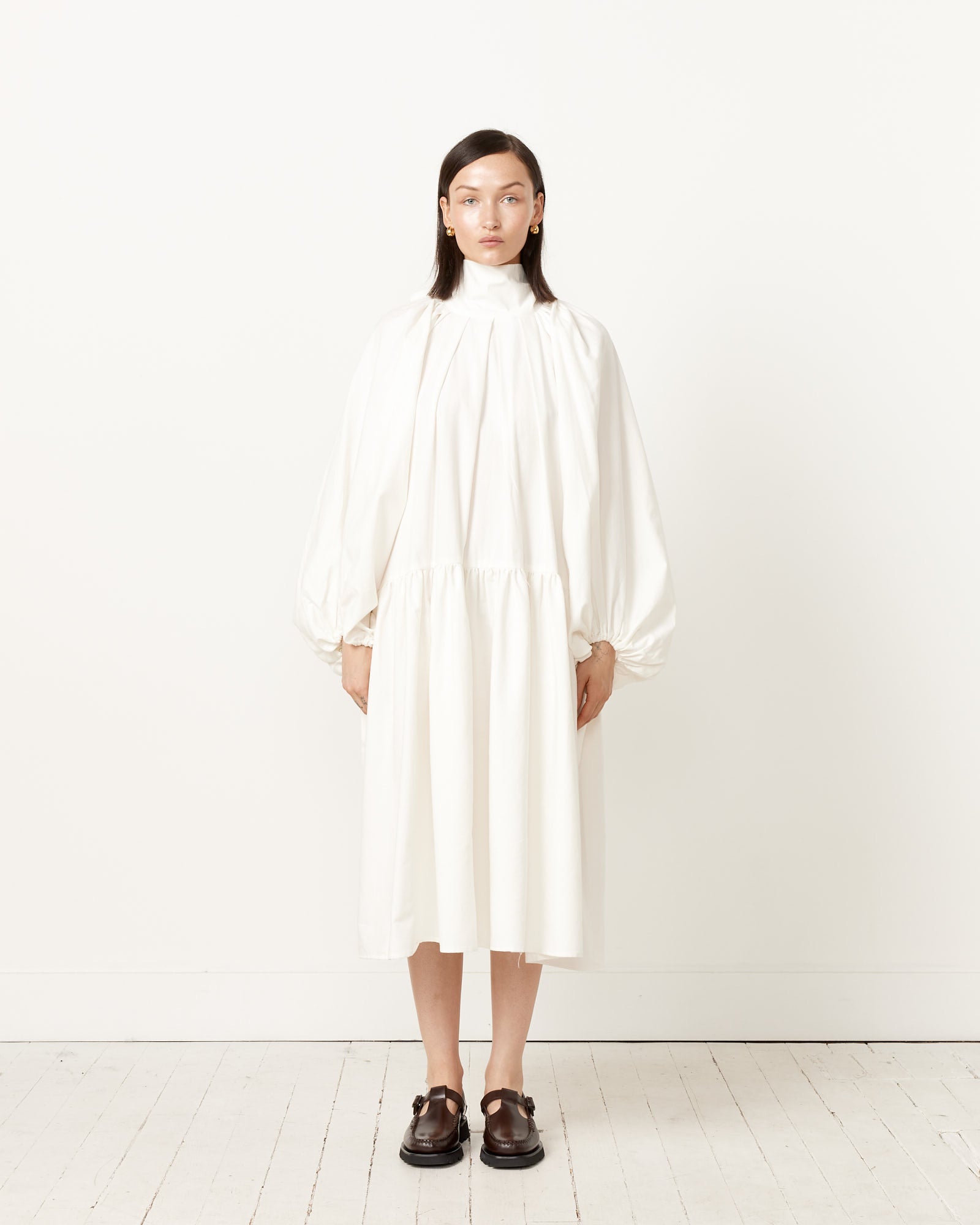 Toit Volant Underwoodt Dress - White / XS/S (251702)