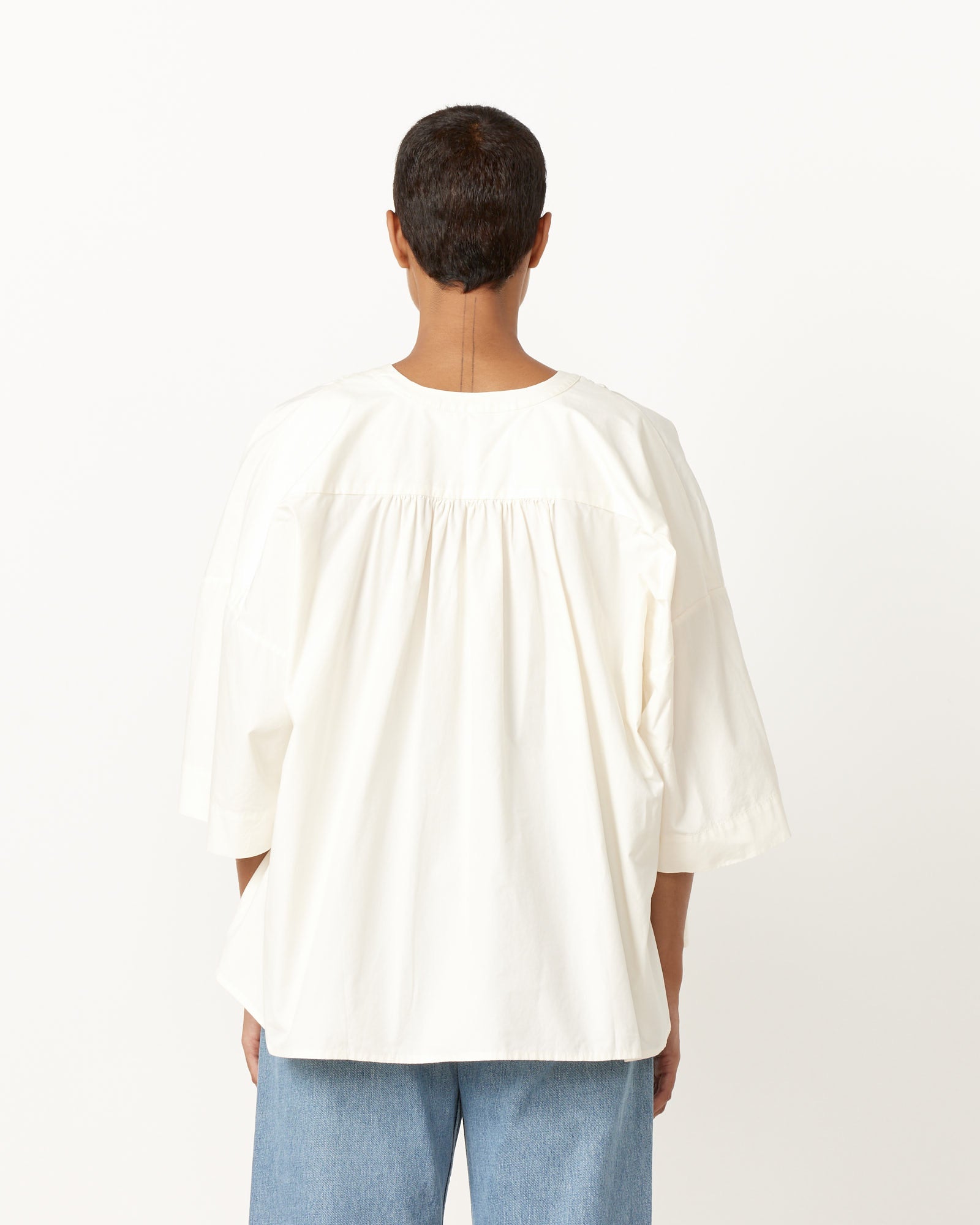 Shaina Mote Painter Smock - Ivory / S (251740)