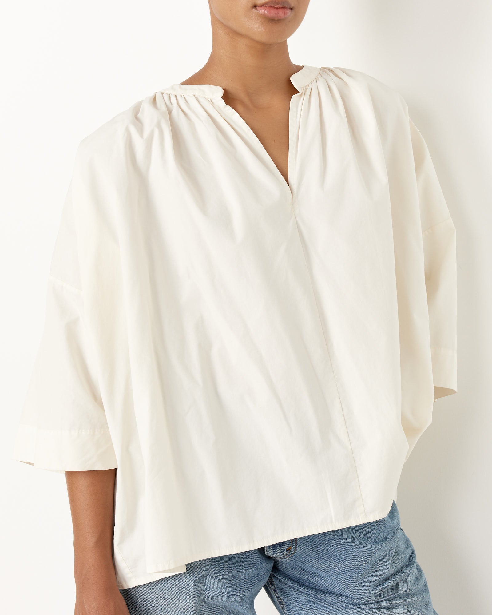 Shaina Mote Painter Smock - Ivory / S (251740)