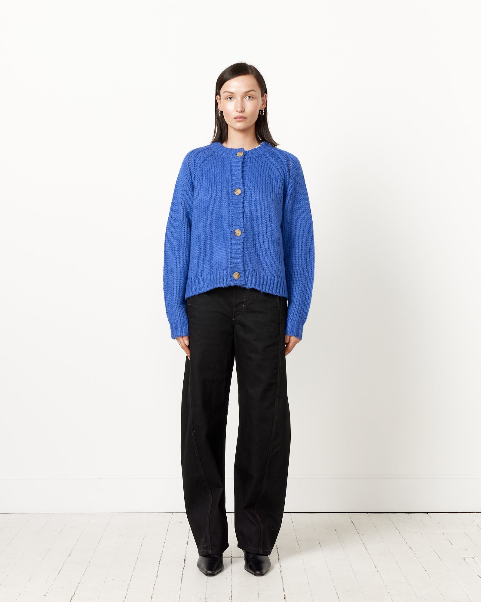 Hansel From Basel Georgia Cardigan - Cobalt / 2 (251792)