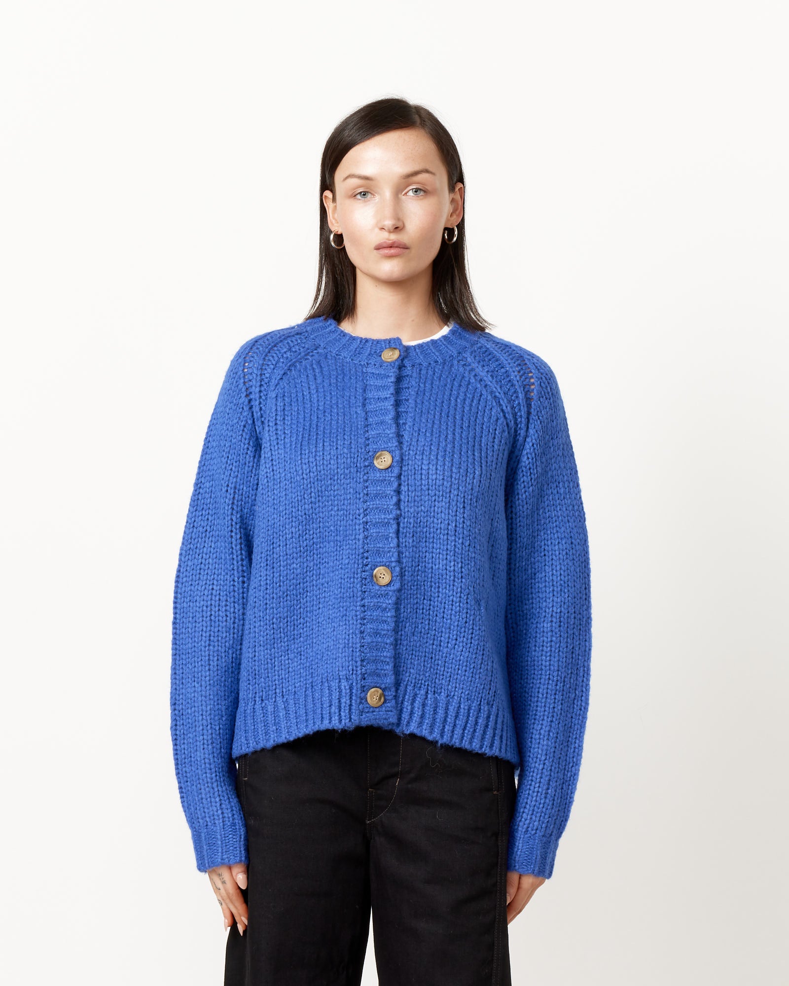 Hansel From Basel Georgia Cardigan - Cobalt / 2 (251792)