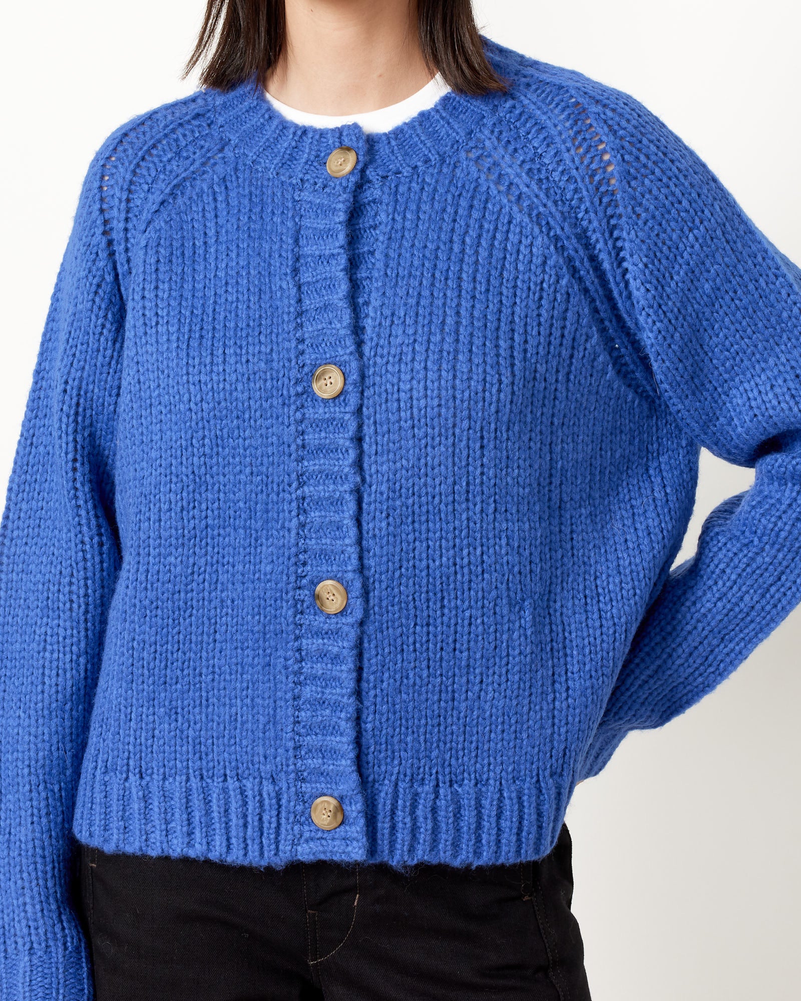 Hansel From Basel Georgia Cardigan - Cobalt / 2 (251792)