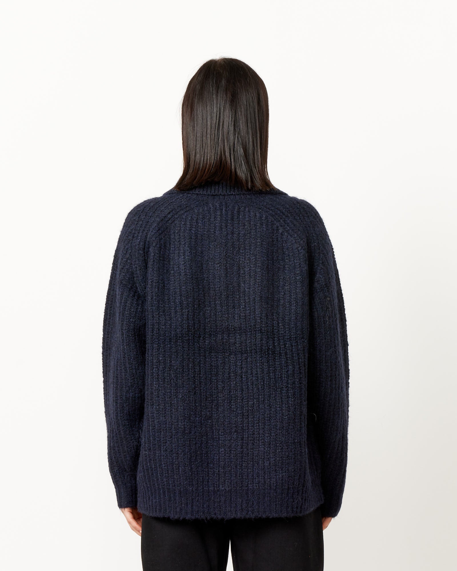 Hansel From Basel Martin Cardigan - Navy / 2 (251795)