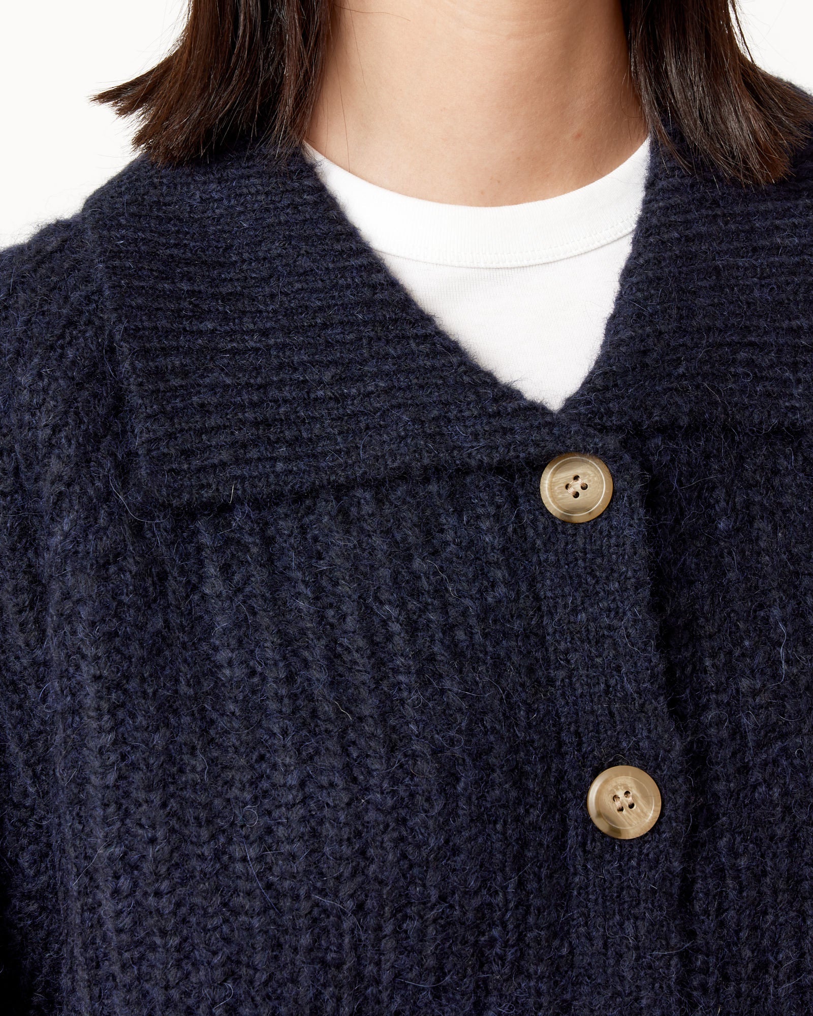 Hansel From Basel Martin Cardigan - Navy / 2 (251795)