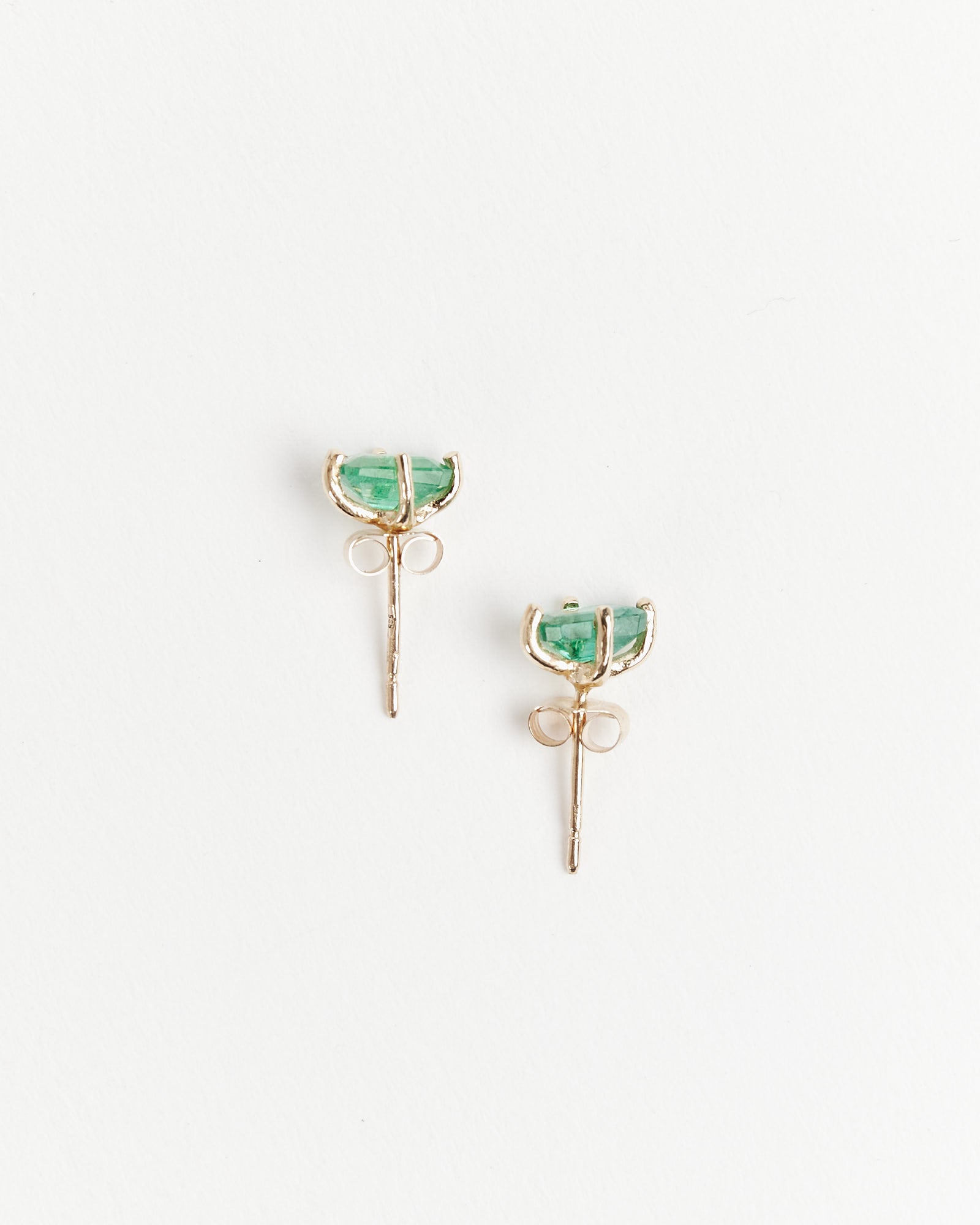 Guinevere 14K Studs - Emerald / OS (252226)