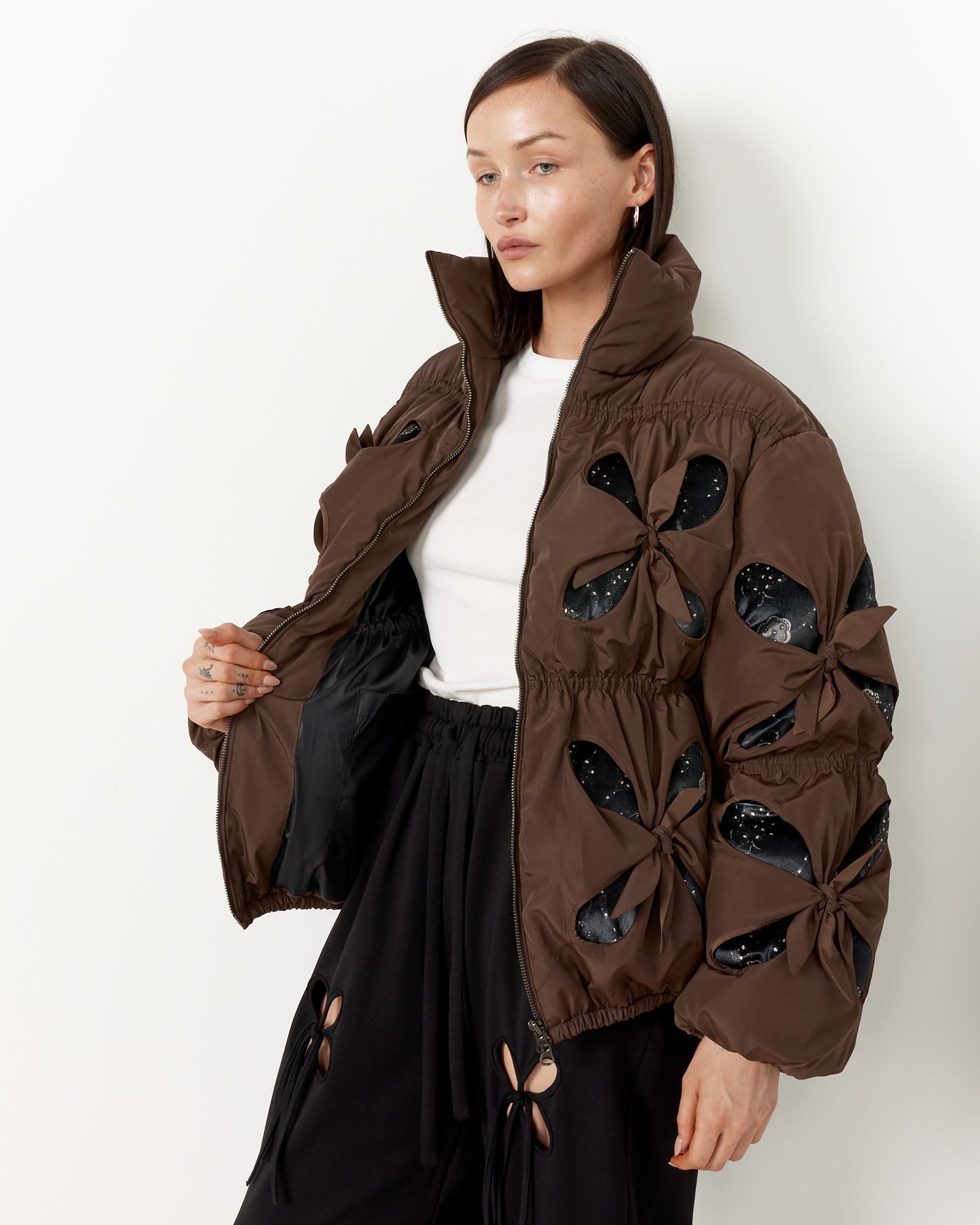 J Kim Bale Jacket - Brown / S (252333)