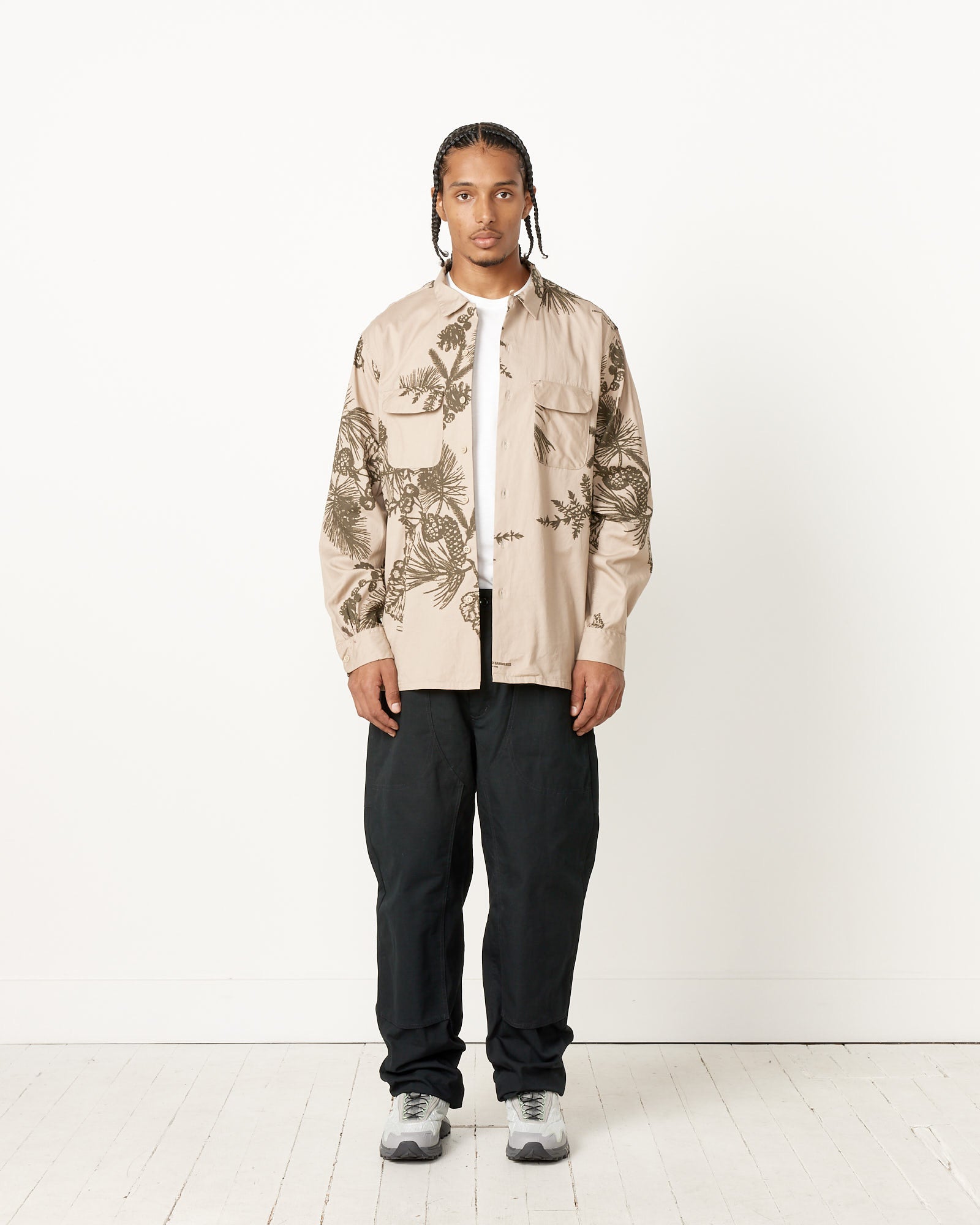 Engineered Garments Pinecone Classic Shirt - Khaki / L (252414)