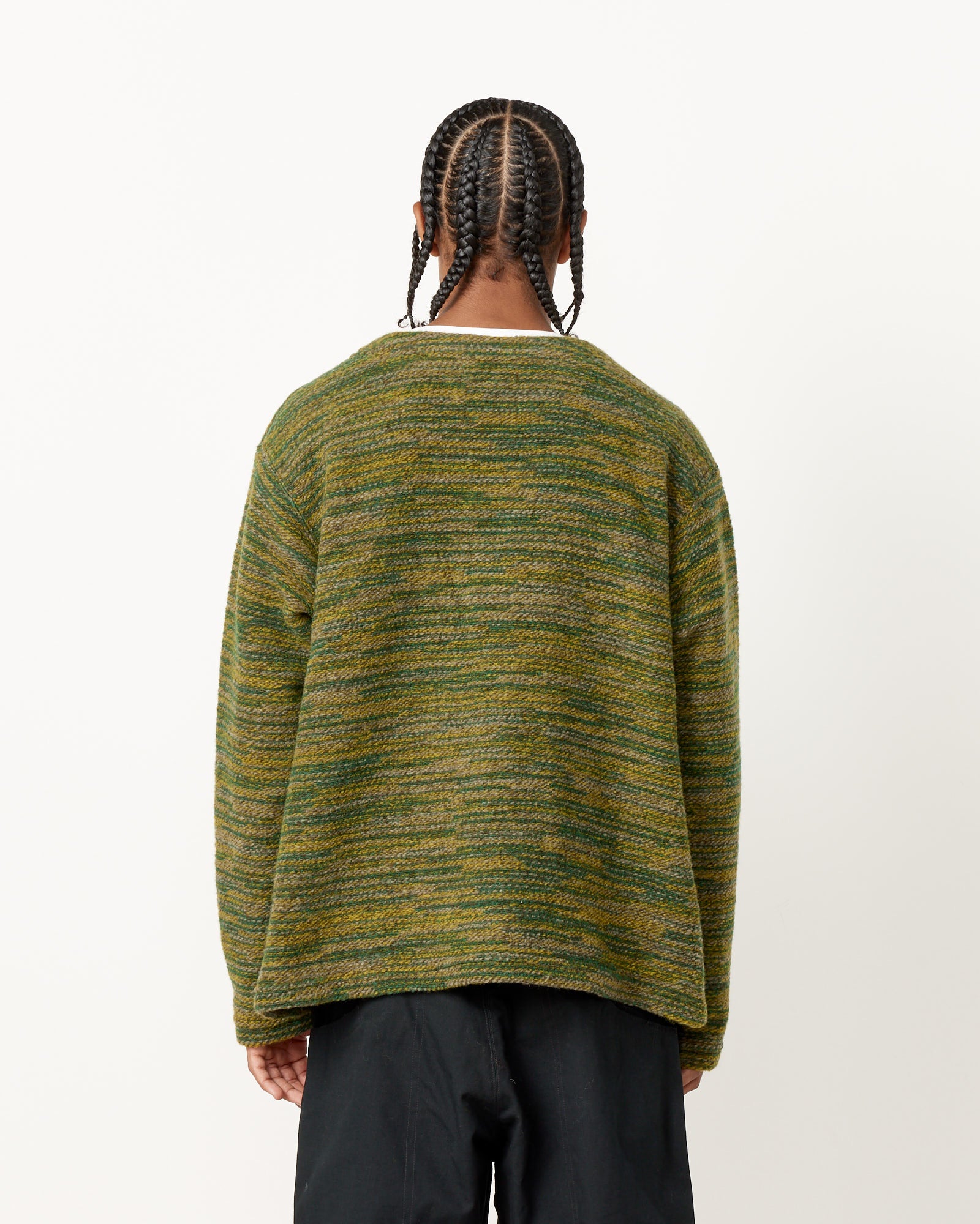 Engineered Garments Knit Cardigan - Green / L (252438)