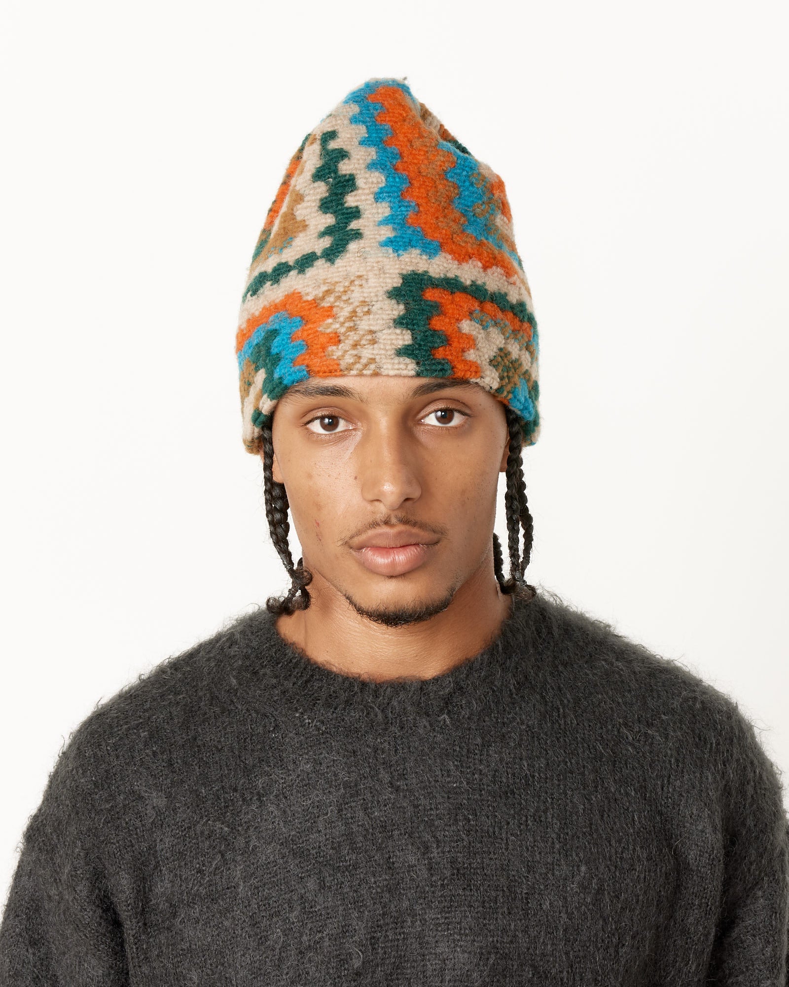 Engineered Garments Crochet Knit Beanie - Multi / OS (252456)