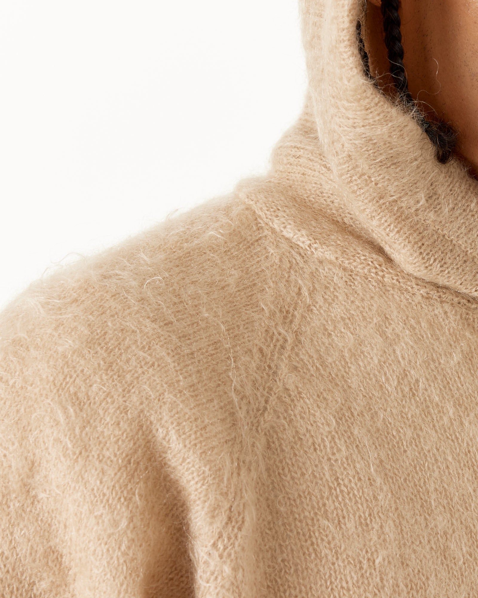 Huf Womens Shroom Jacquard Knit Sweater Brown Size Xs