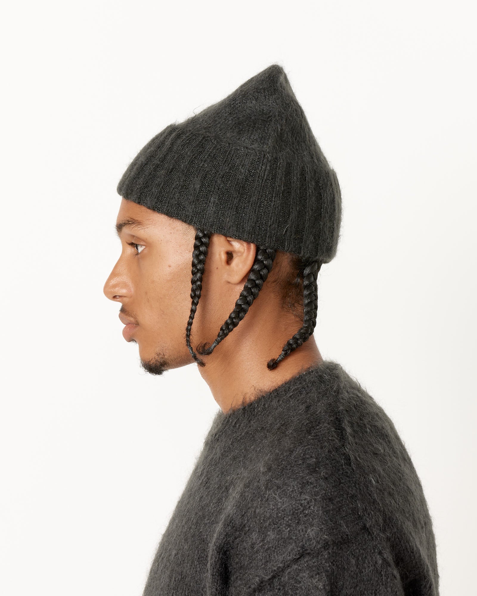 Brushed Mohair Knit Beanie – Store Mohawk General