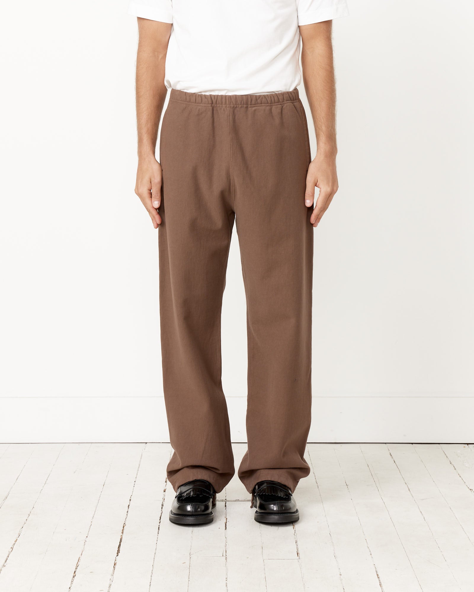 Auralee Super Milled Sweat Pant - Brown / 4 (253009)