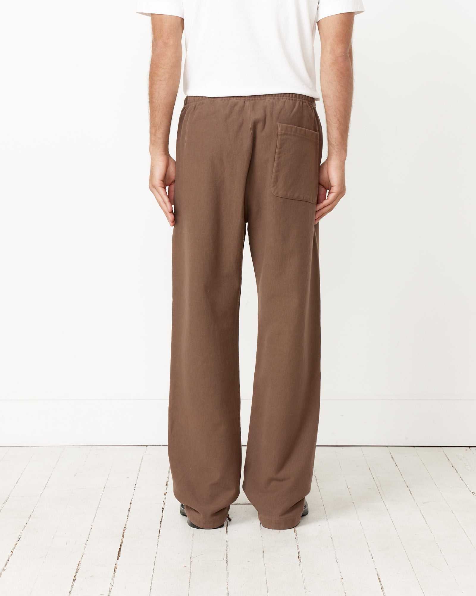 Auralee Super Milled Sweat Pant - Brown / 4 (253009)