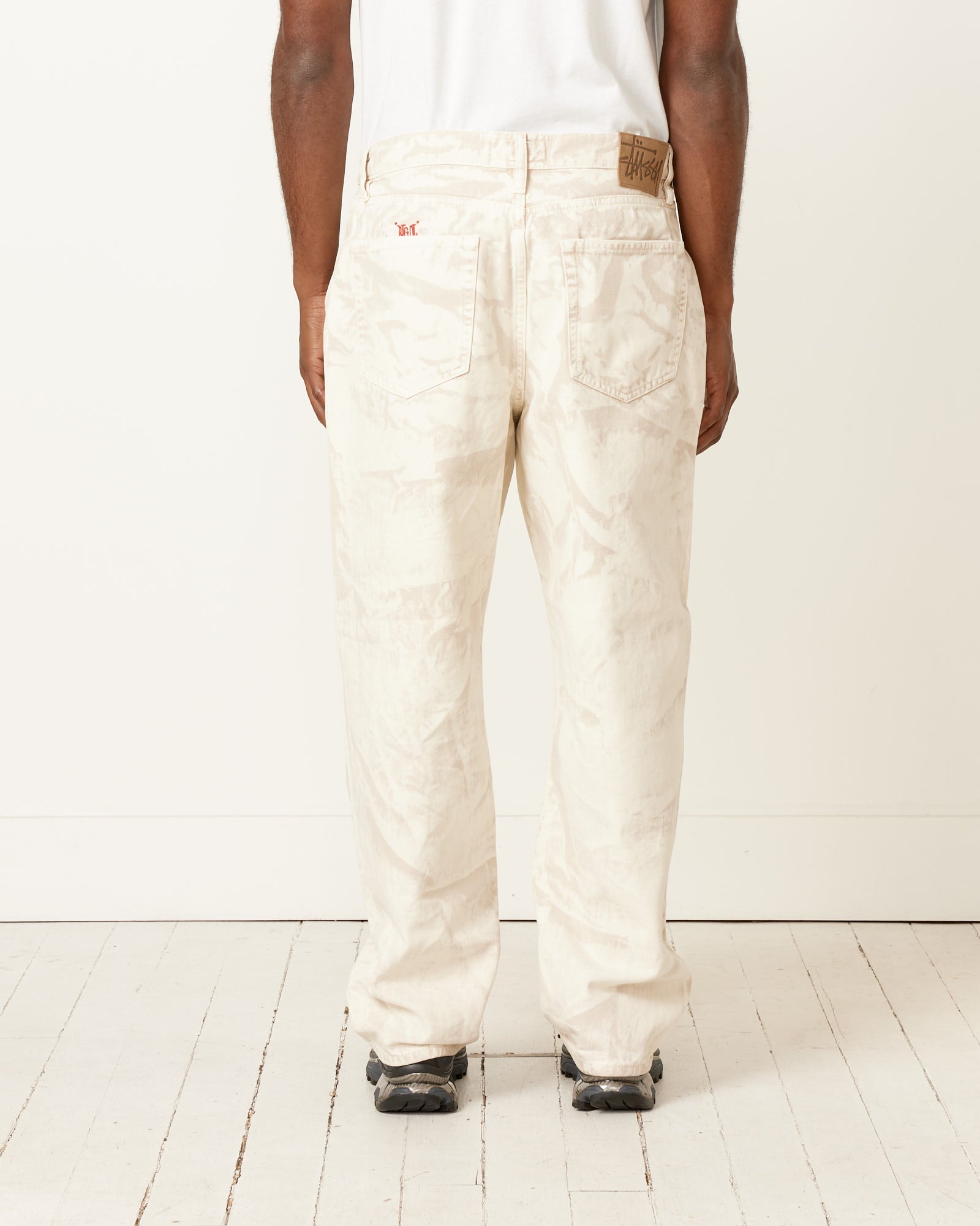 Stussy Distressed Canvas Big Ol' Jean - Khaki / 32 (253155)