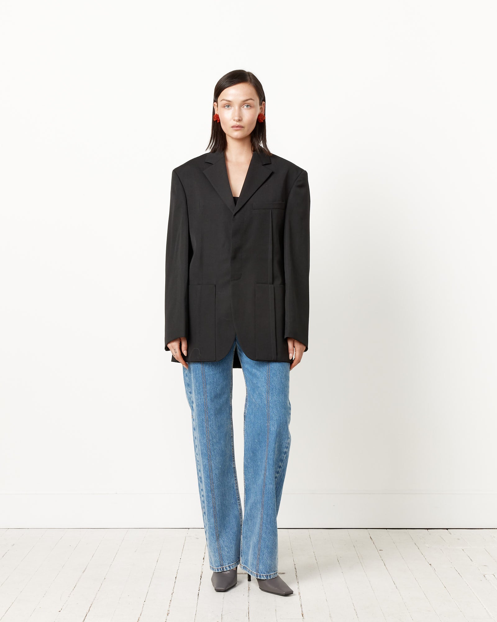 Jacquemus La Veste D'Homme Blazer - Black / 36 (253226)