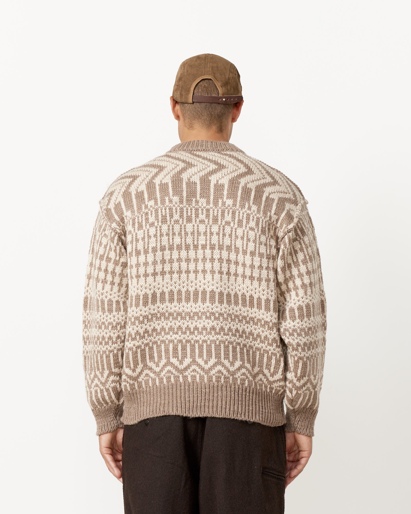 Loren Reversible Sweater - Taupe / L (253588)