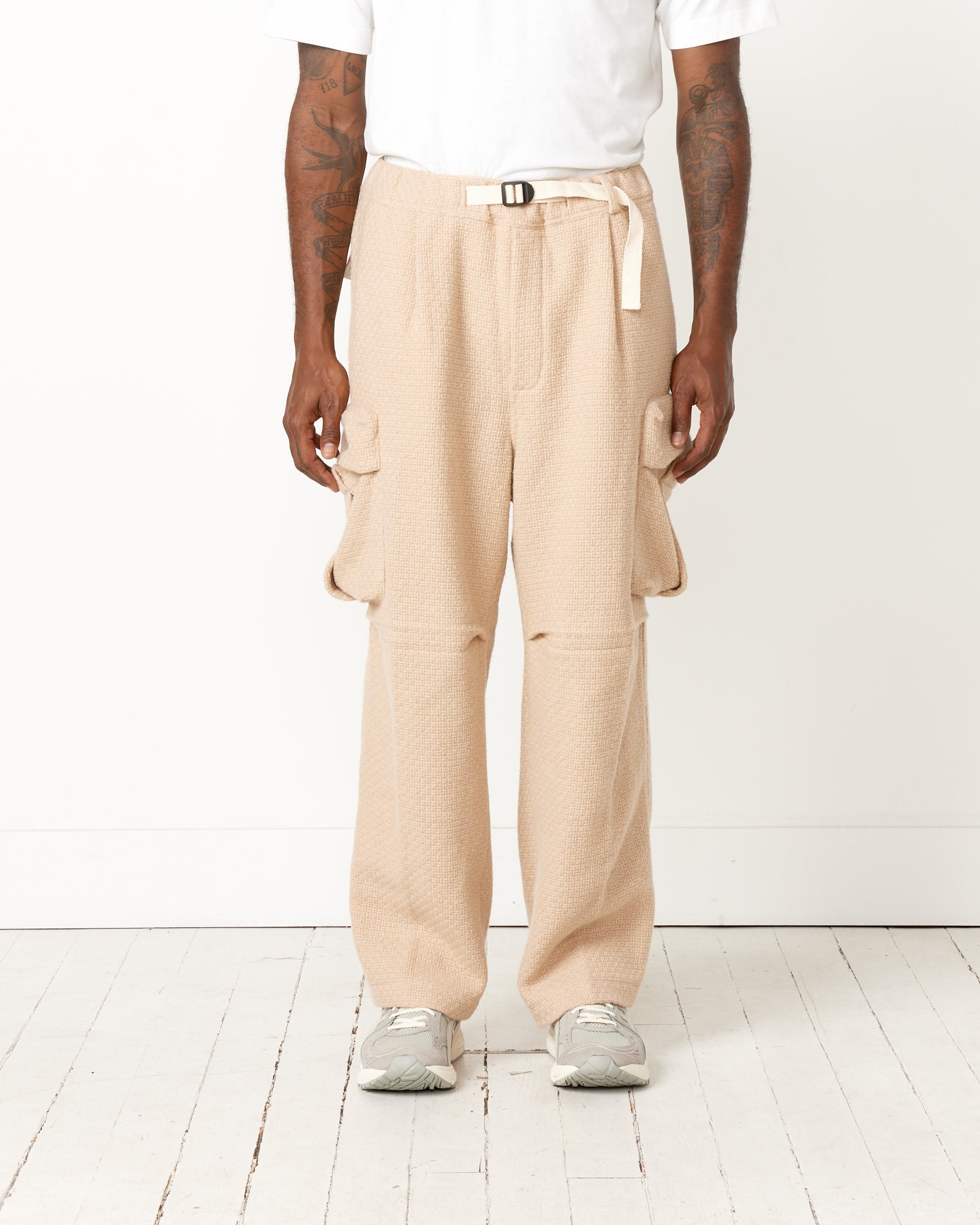 LC23 Wool Cargo Pant - Beige / L (253932)