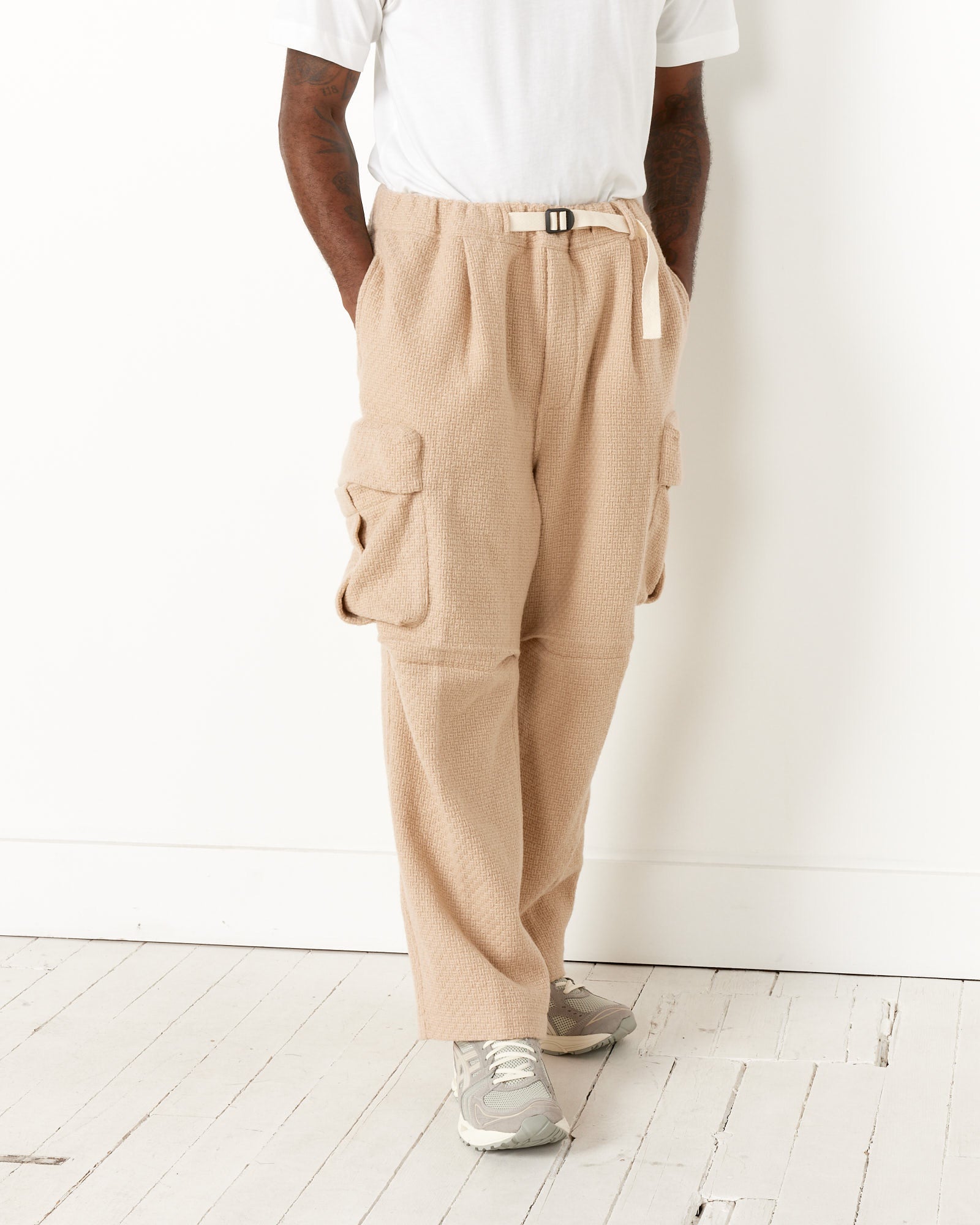 LC23 Wool Cargo Pant - Beige / L (253932)