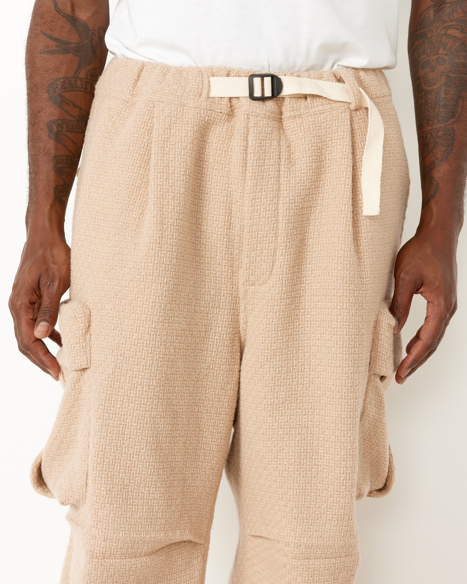 LC23 Wool Cargo Pant - Beige / L (253932)