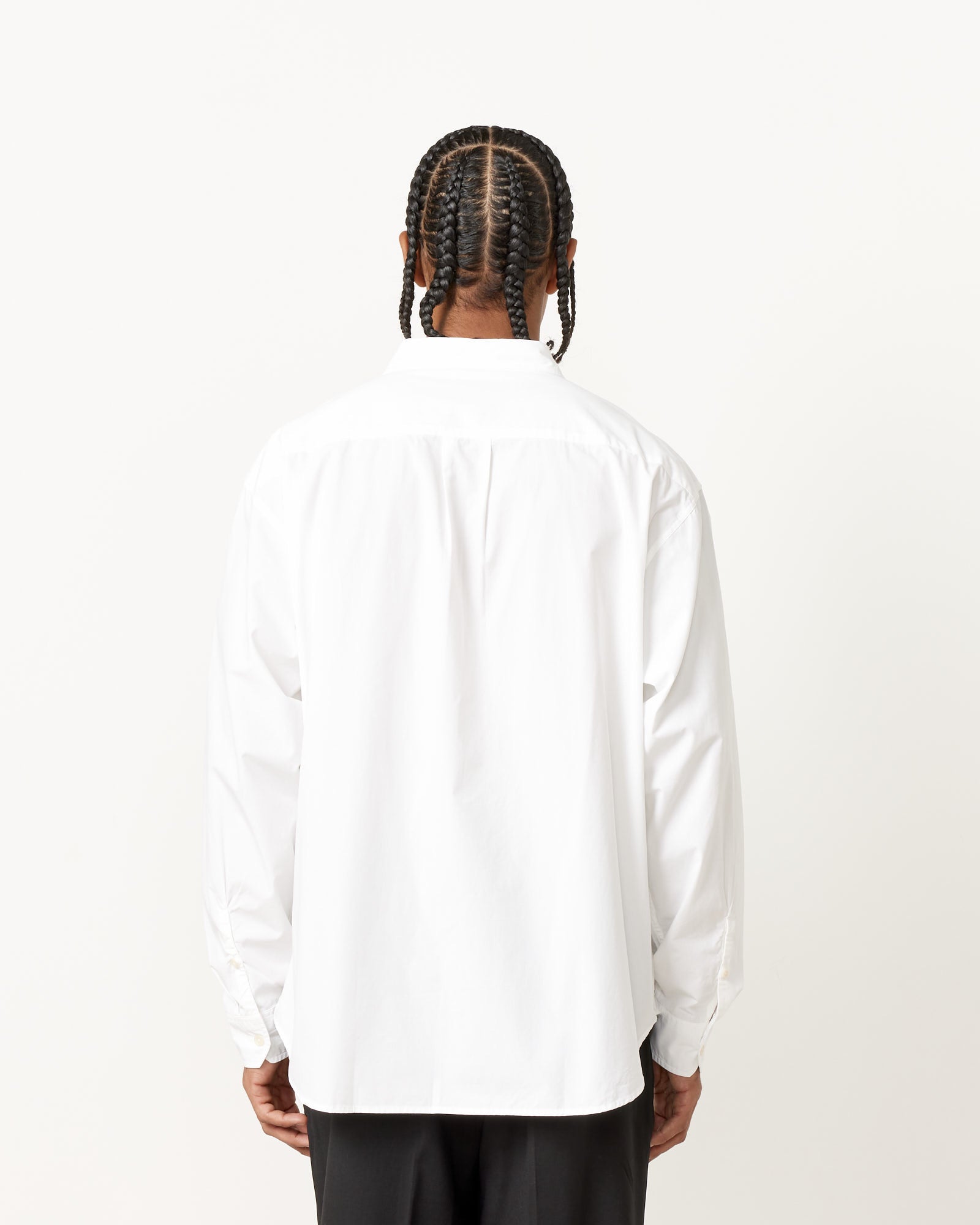 Poplin Generous Shirt in White