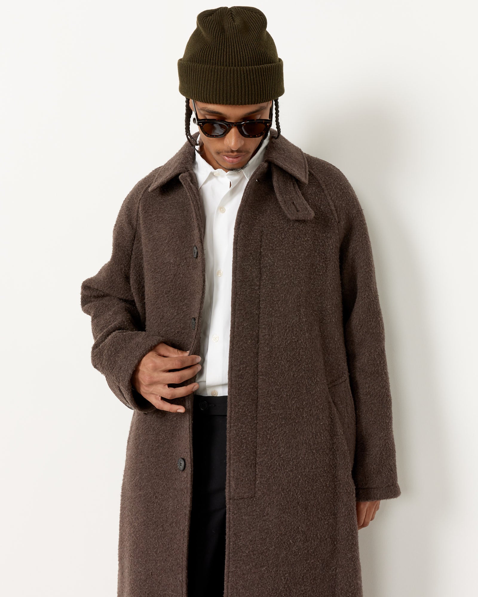 mfpen Fuzz Installation Coat - Brown / L (253965)