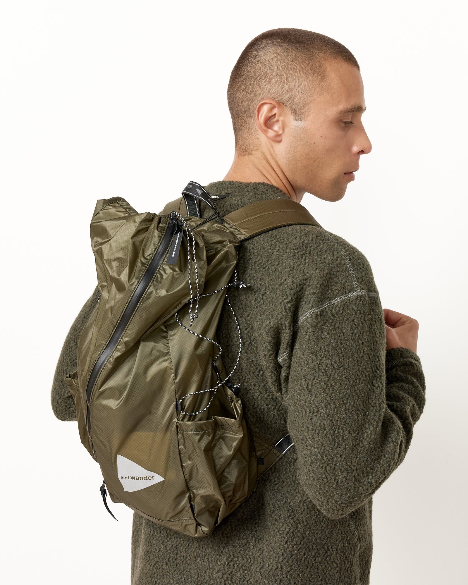 And Wander 98 Sil Day Pack - Khaki / OS (254308)