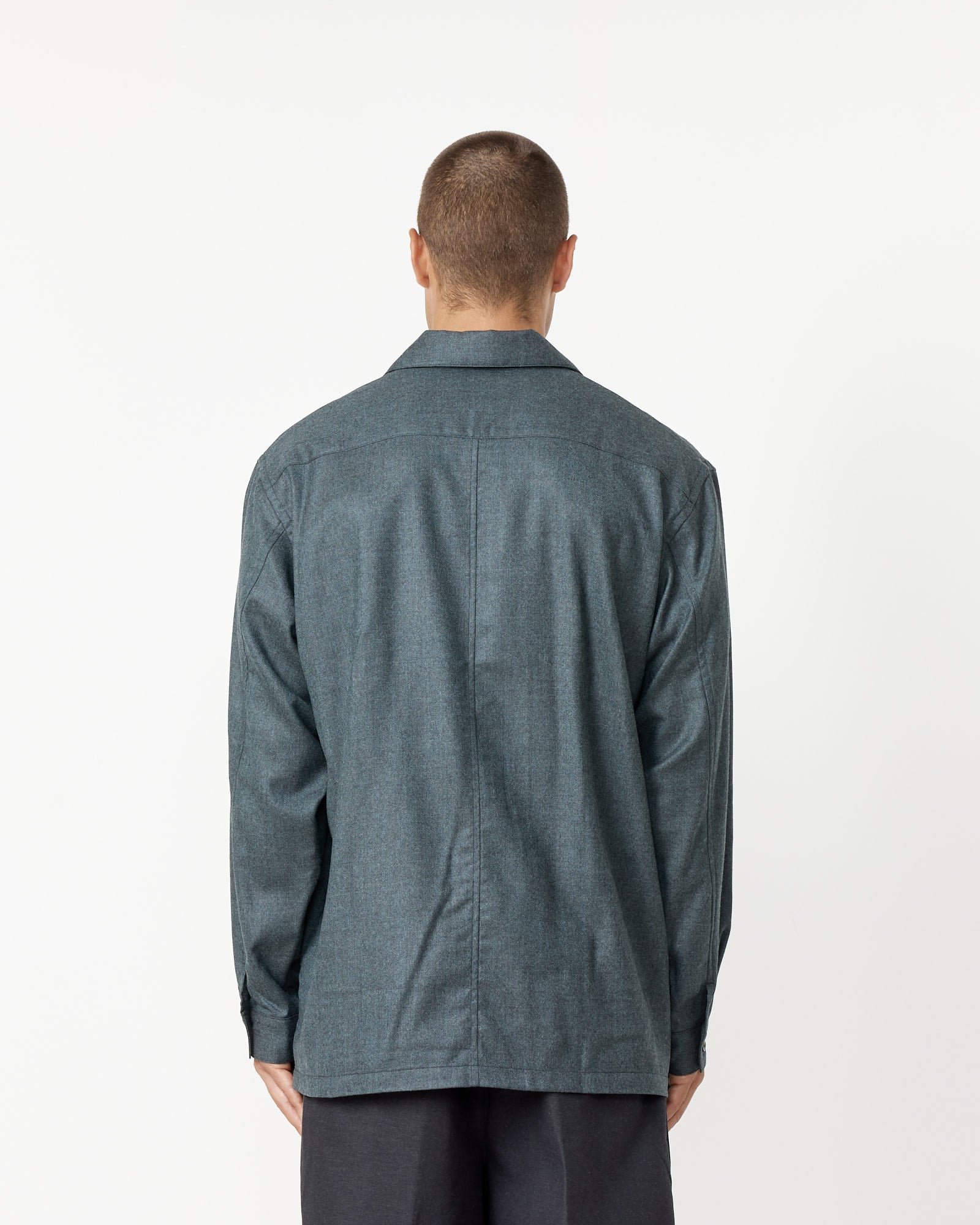 Open Collar Wool Shirt – Mohawk General Store