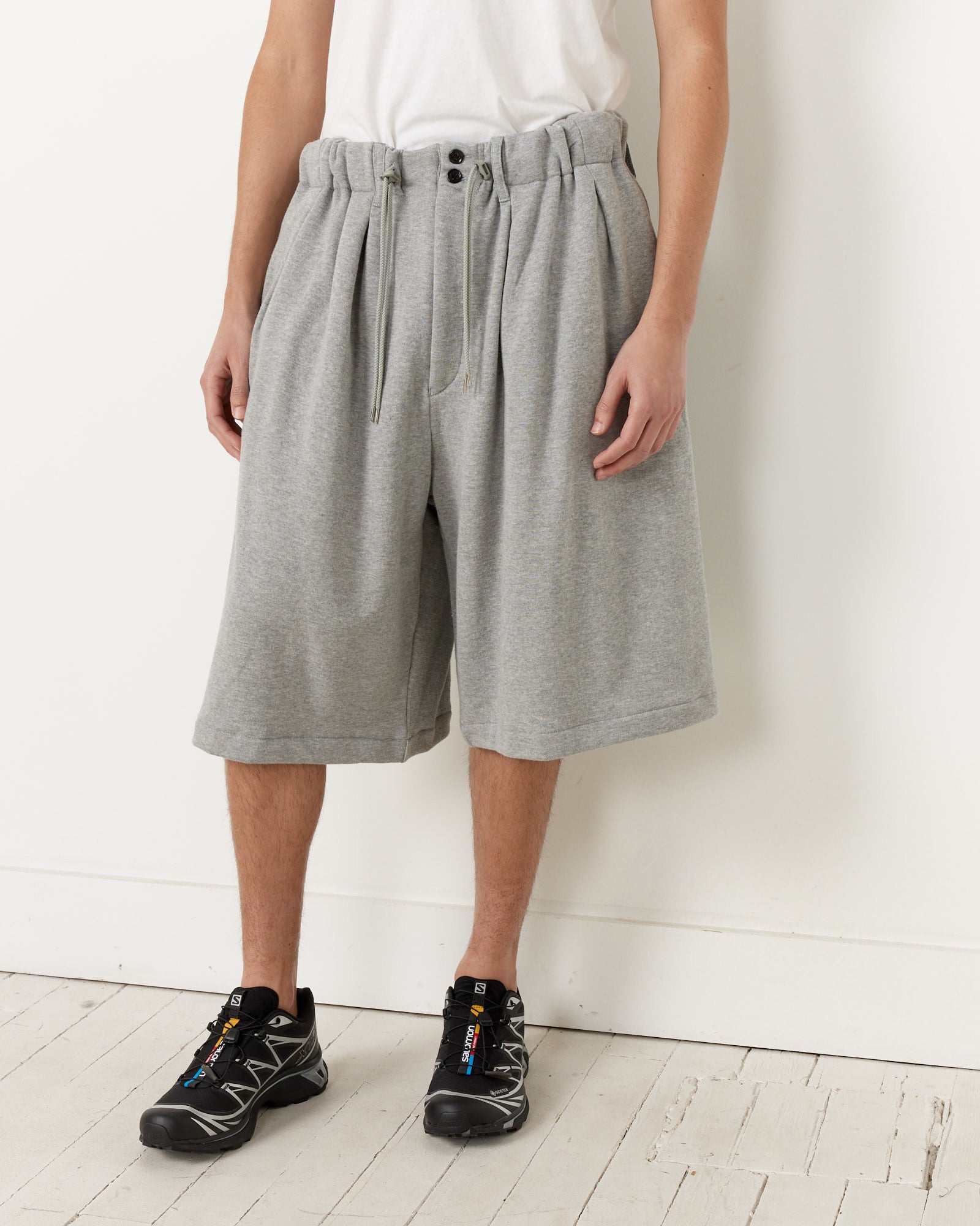 Sillage Essentials Loop Wheel Circular Short Pant - Grey / OS (255338)